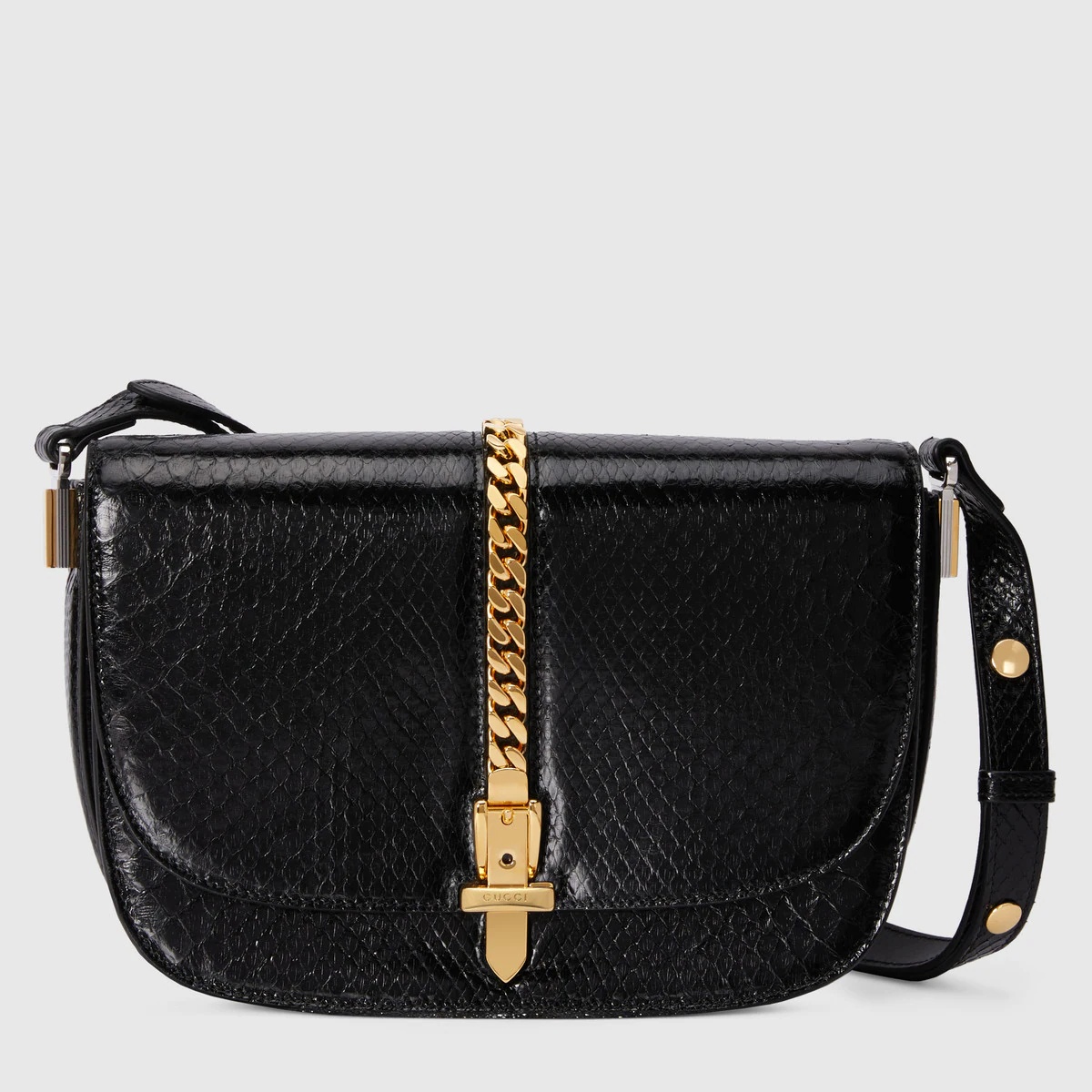 Sylvie 1969 python small shoulder bag - 1