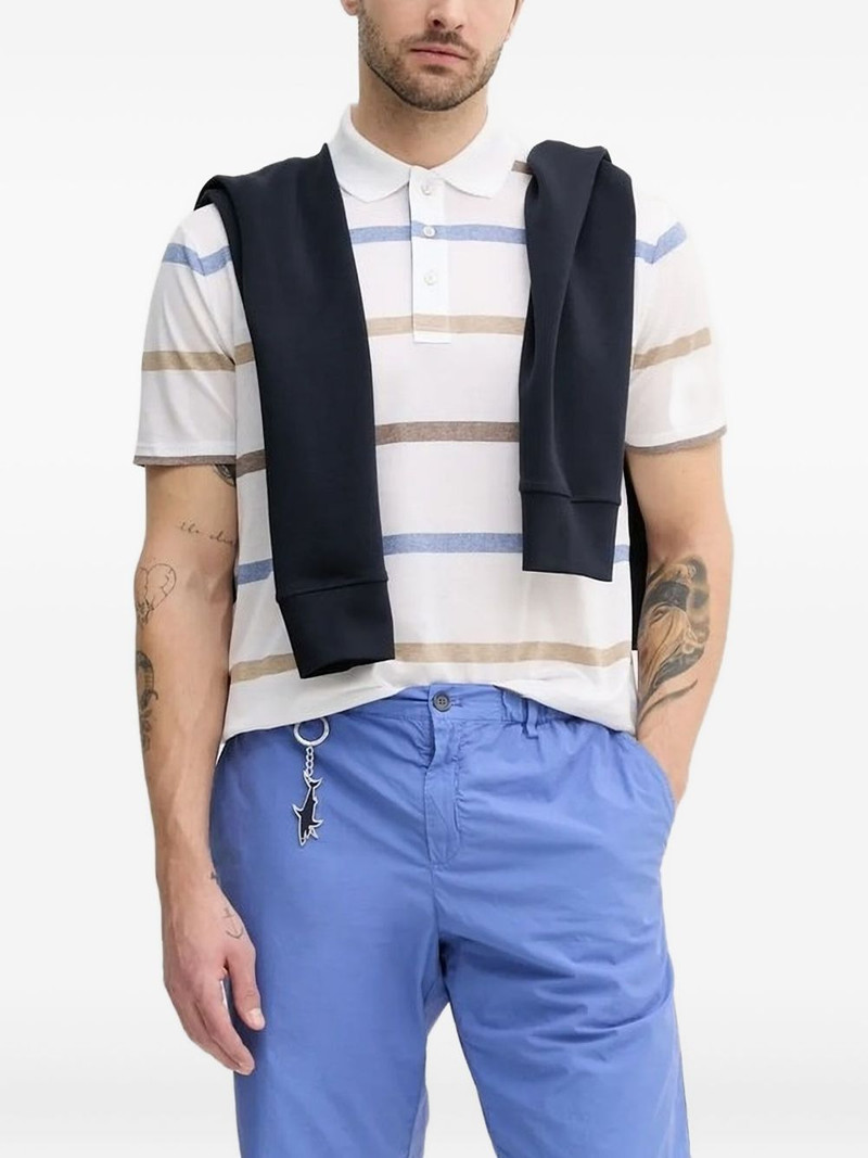 striped polo shirt 1