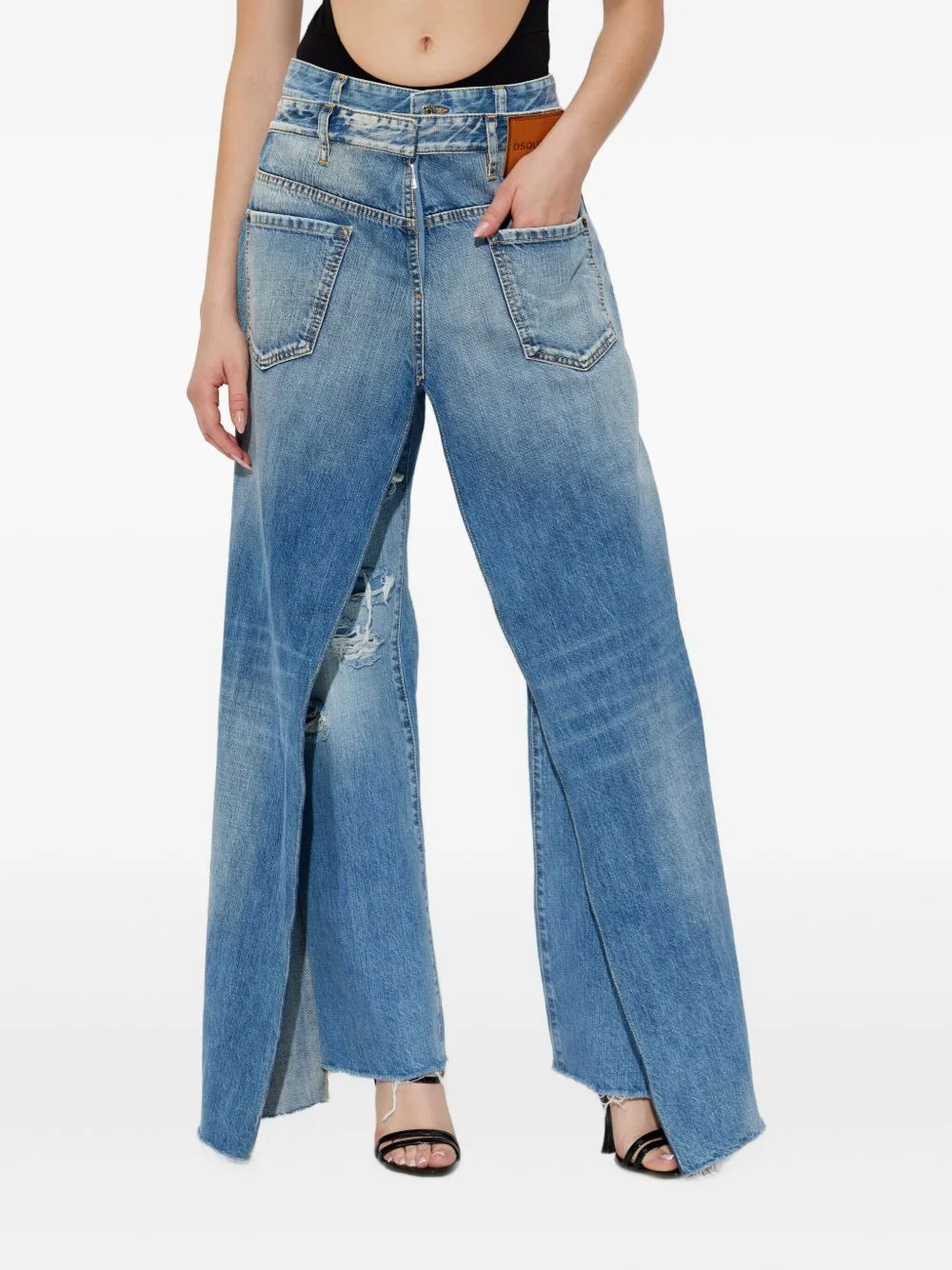 x Bettter frayed jeans - 1