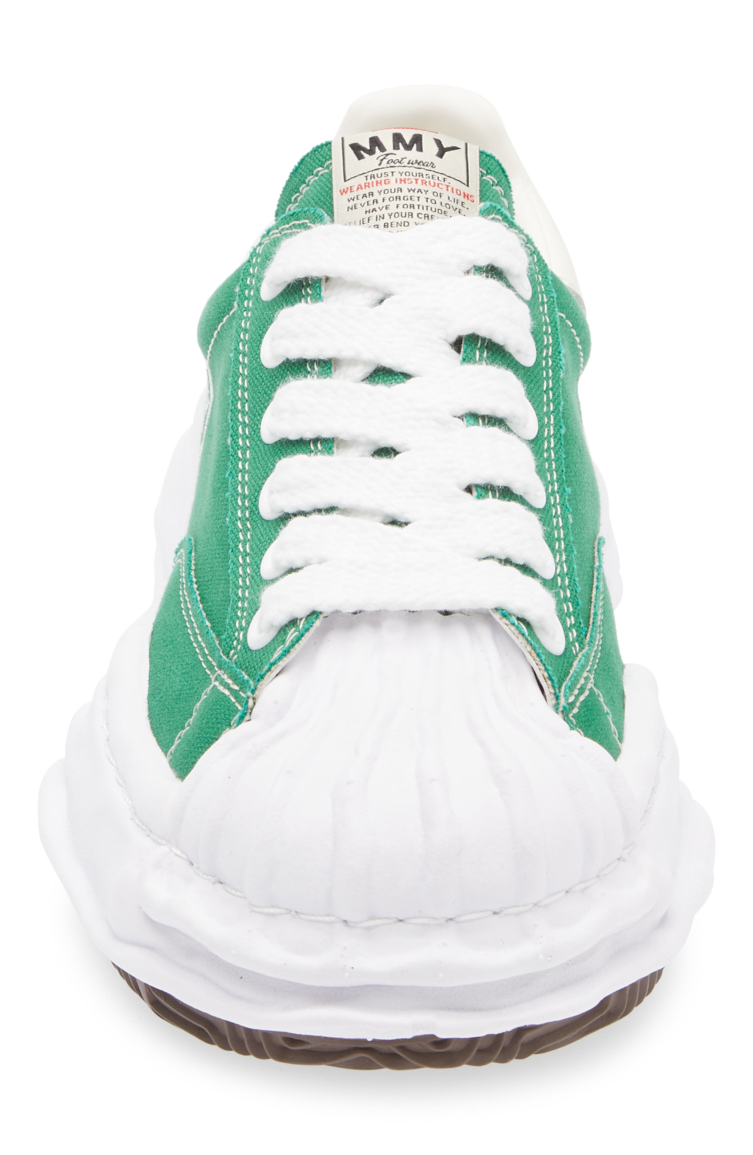 Maison MIHARA YASUHIRO Blakey Original Sole Canvas Sneaker in Cl Green at Nordstrom - 4
