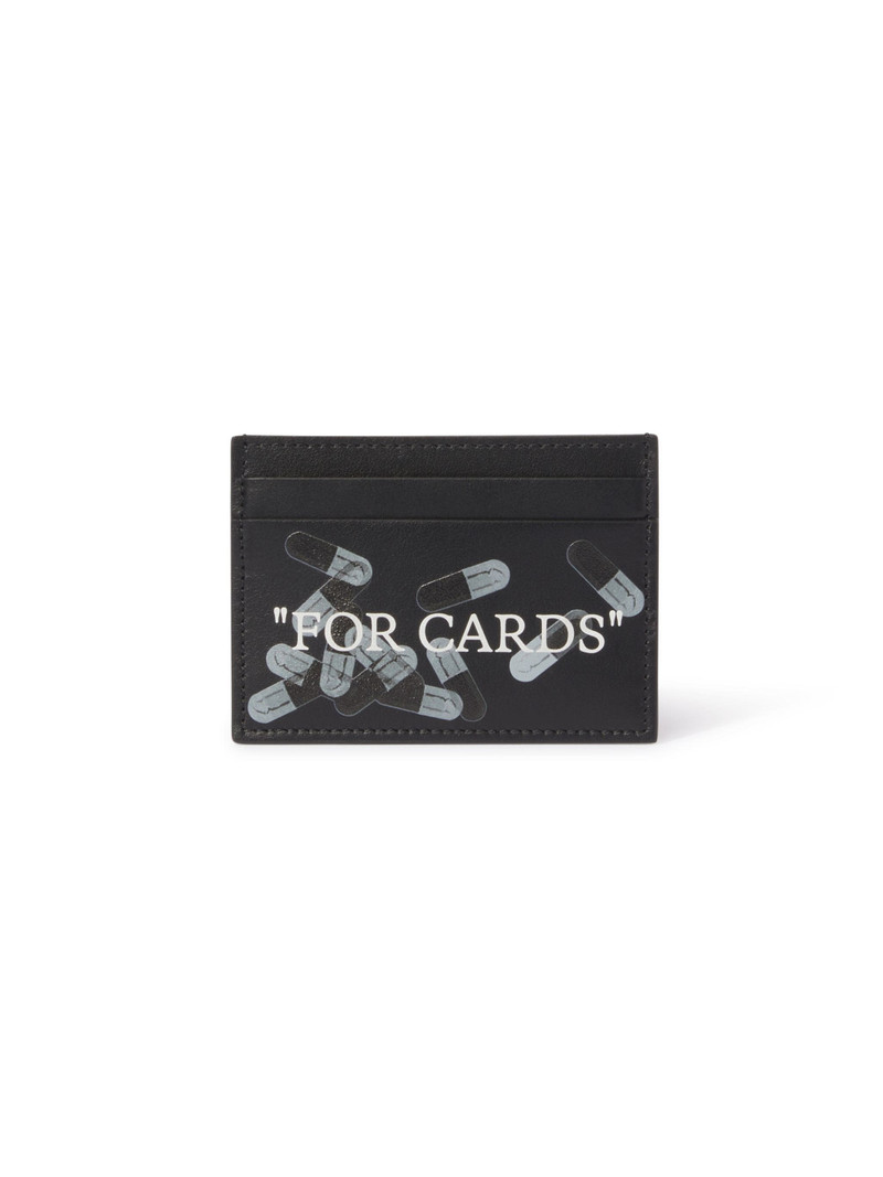 Off-White Quote Bookish Card Case X-ray outlook