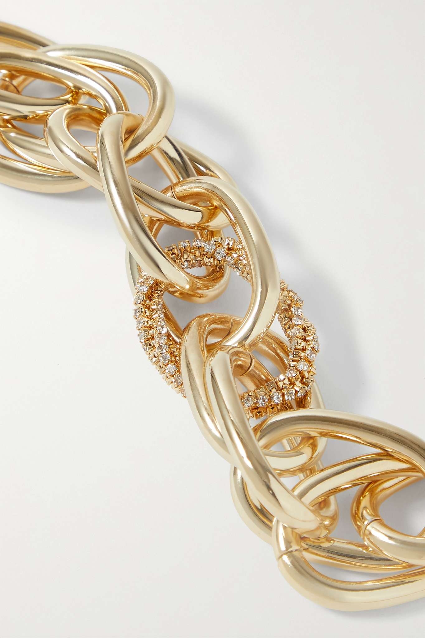 Vittoria gold-tone crystal bracelet - 4