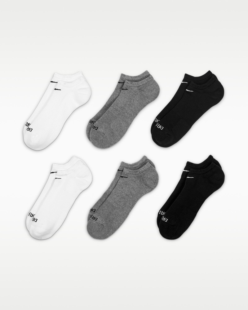 Nike Nike Everyday Plus Cushioned Training No-Show Socks (6 Pairs) outlook