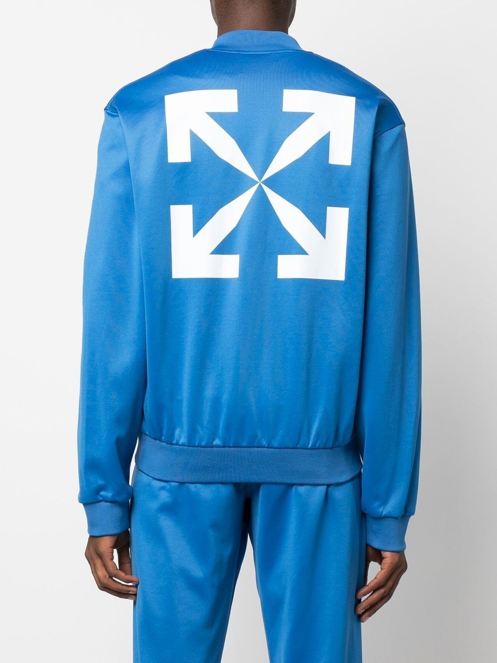 Arrows-print track jacket - 4