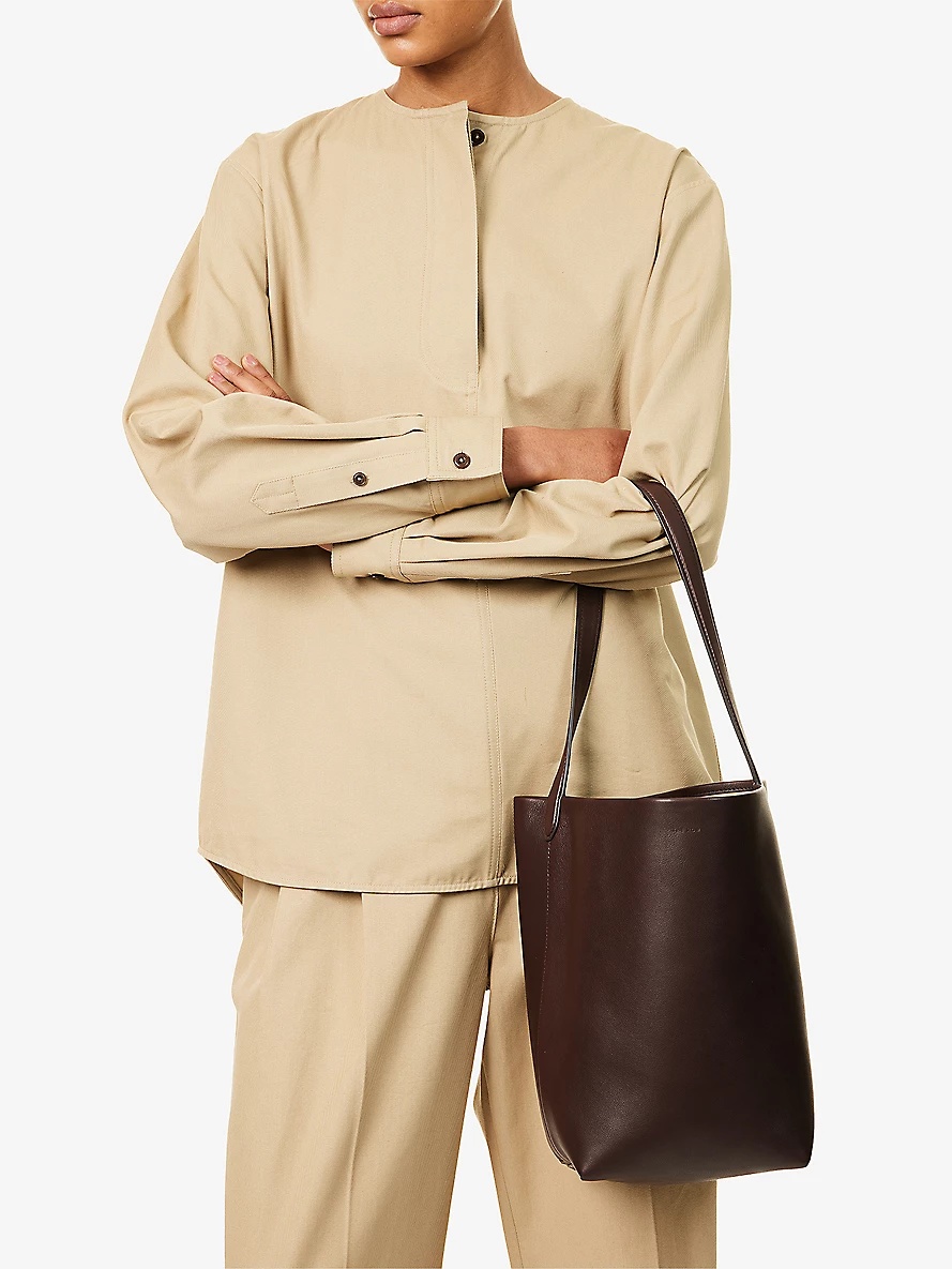 N/S Park medium leather tote bag - 2