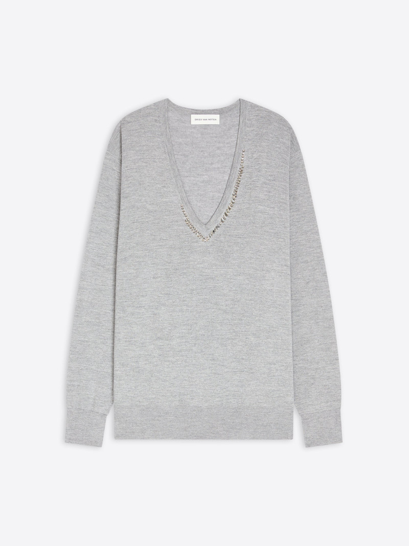 EMBROIDERED MERINO SWEATER 1