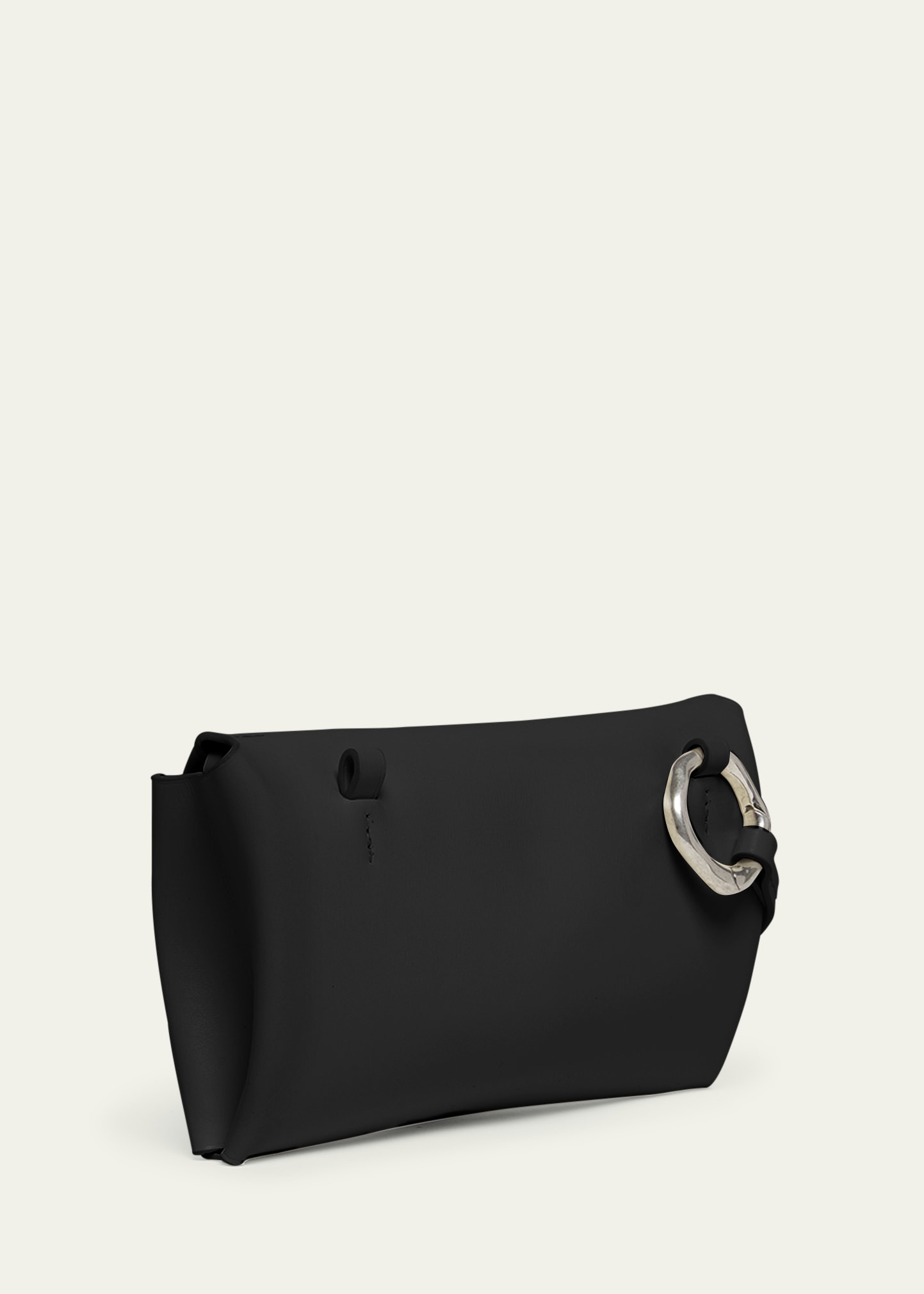 Small Envelope Leather Shoulder Bag - 3