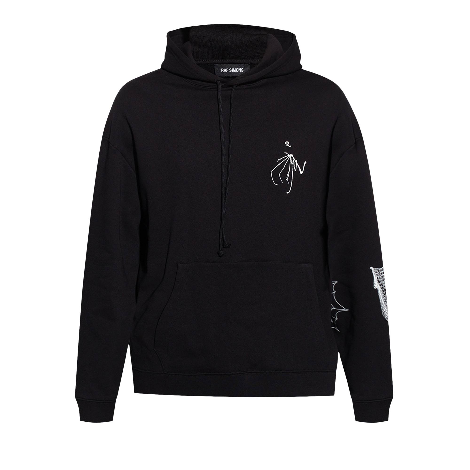 Raf Simons Gothic Hoodie 'Black' - 1