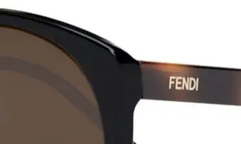 'Fendi Fine 59mm Round Sunglasses - 8