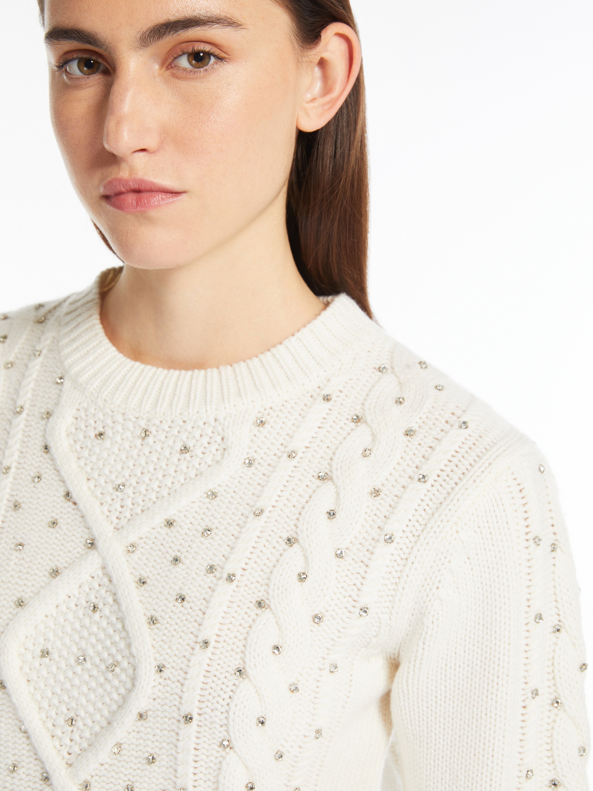 ONDE Wool and cashmere cable-knit jumper - 5