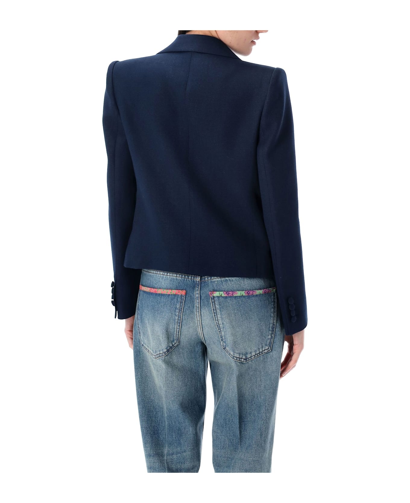Cropped Jacket Bow - 2