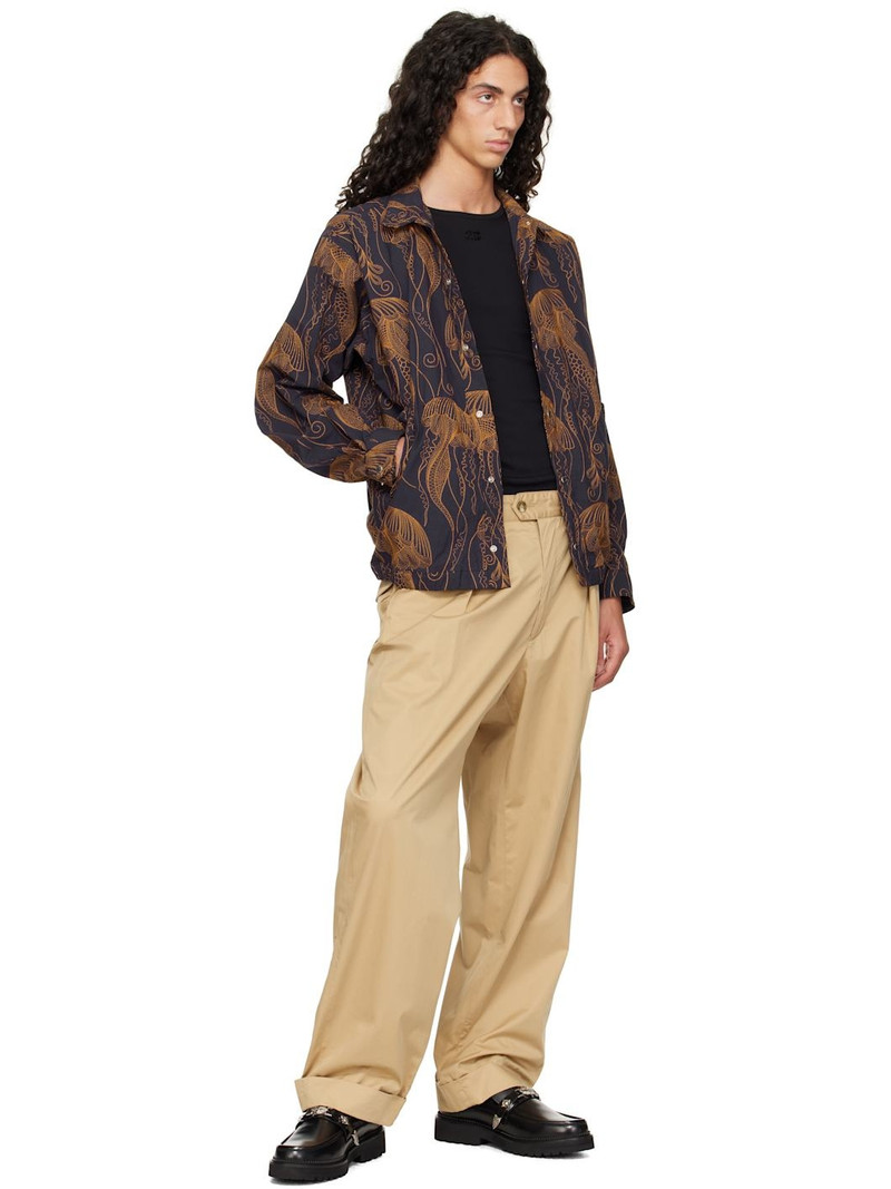 TOGA VIRILIS Black Polido Loafers outlook