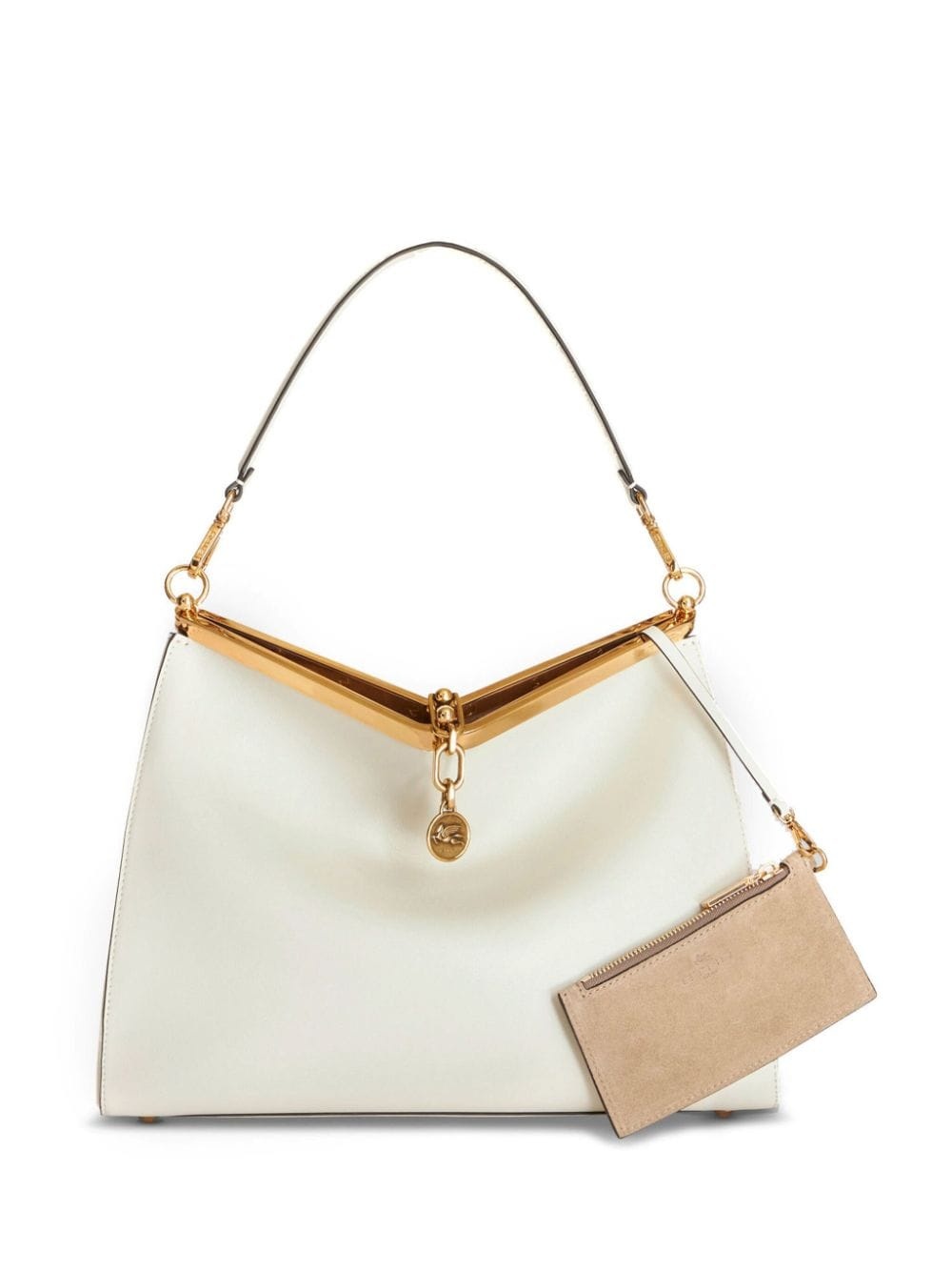 large Vela leather shoulder bag - 7