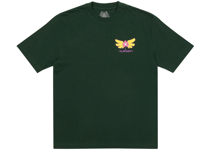 PALACE Palace Slap Angel T-shirt Dark Green outlook