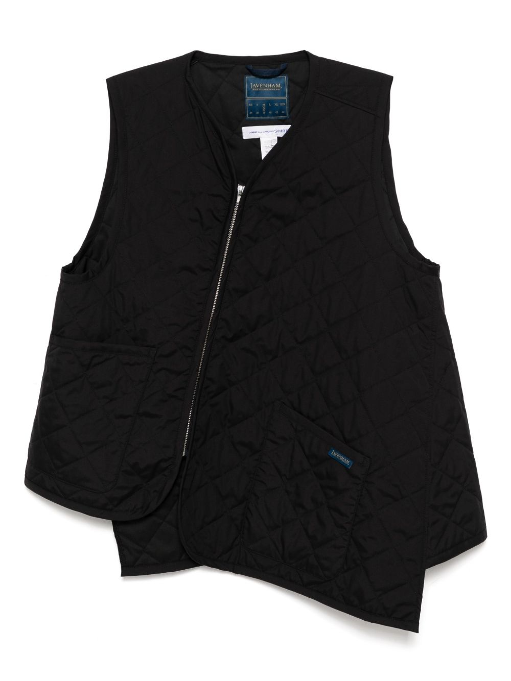 x Lavenham Bias Thornam gilet - 1