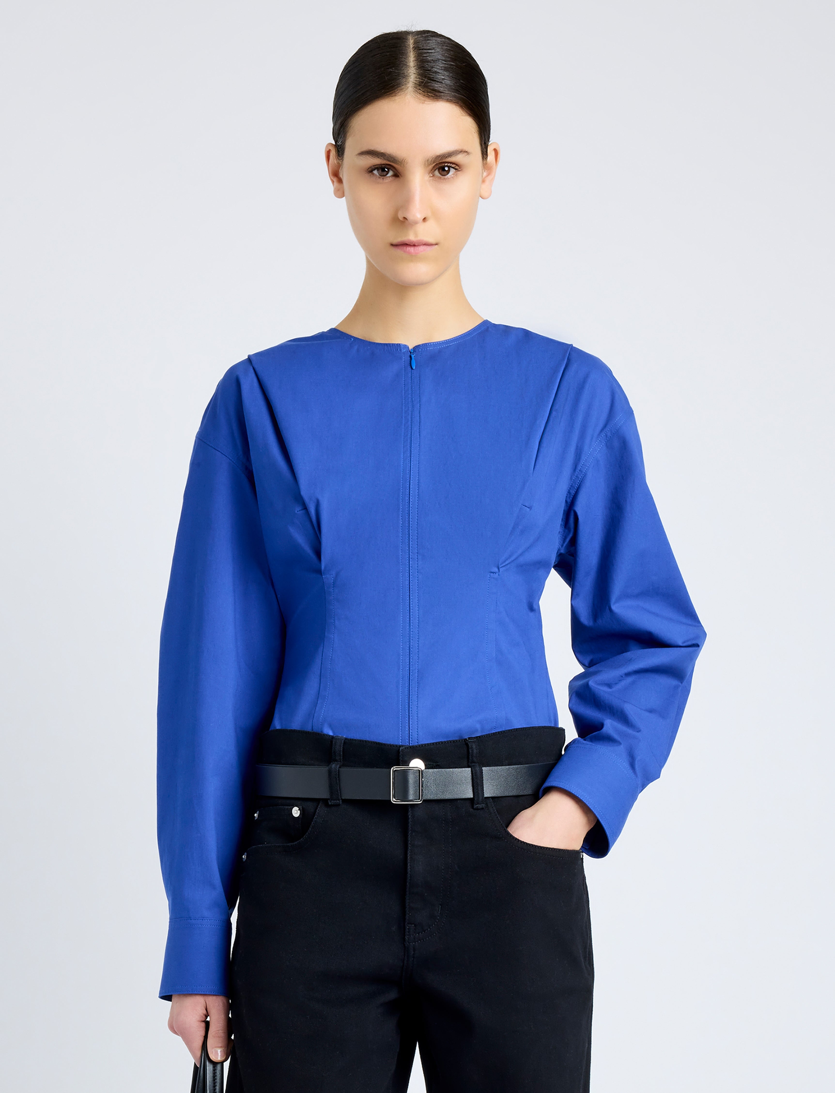 Ivonne Top in Eco Poplin - 2