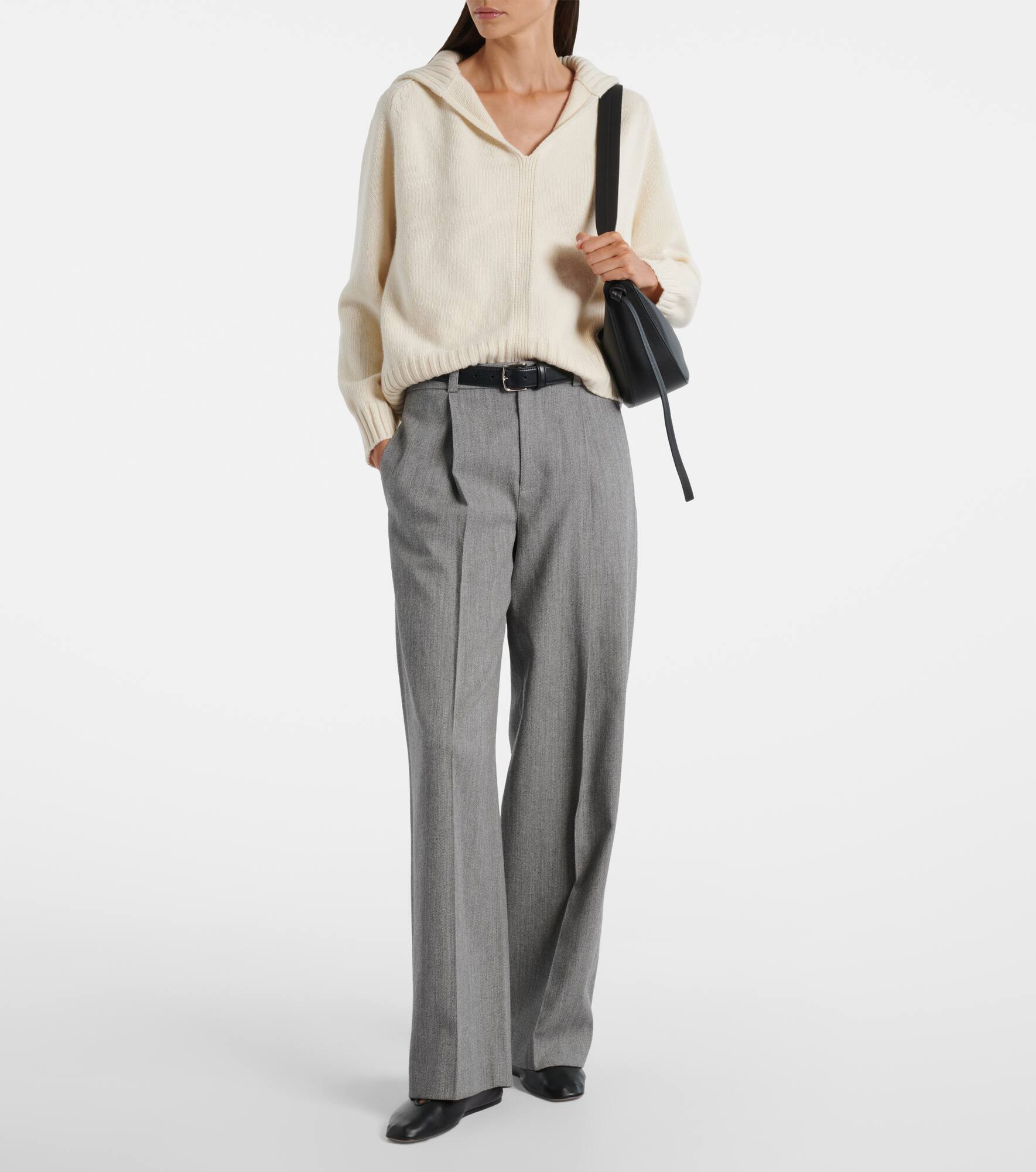 Wool and cashmere sweater - 2