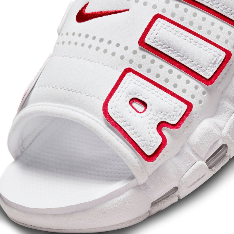 Nike Nike Air More Uptempo Slide 'White Red' FD9884-100 outlook