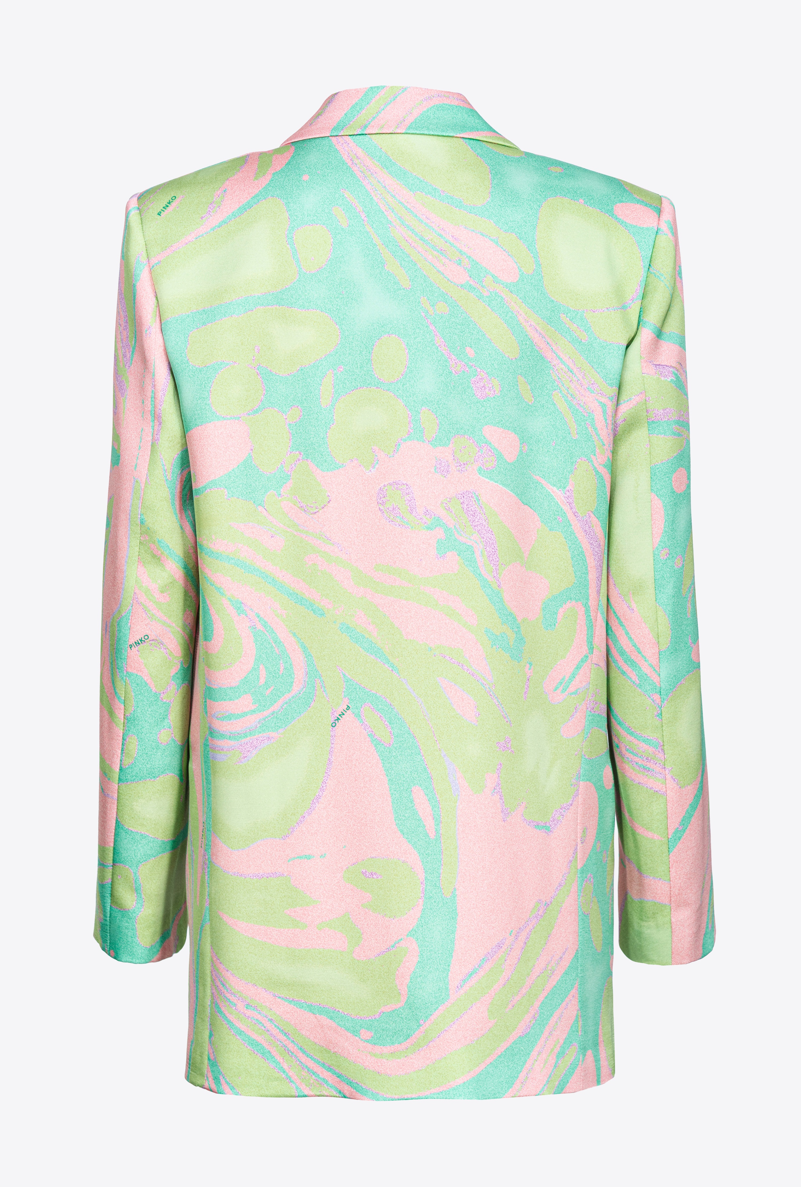SPLASH-PRINT BLAZER - 6