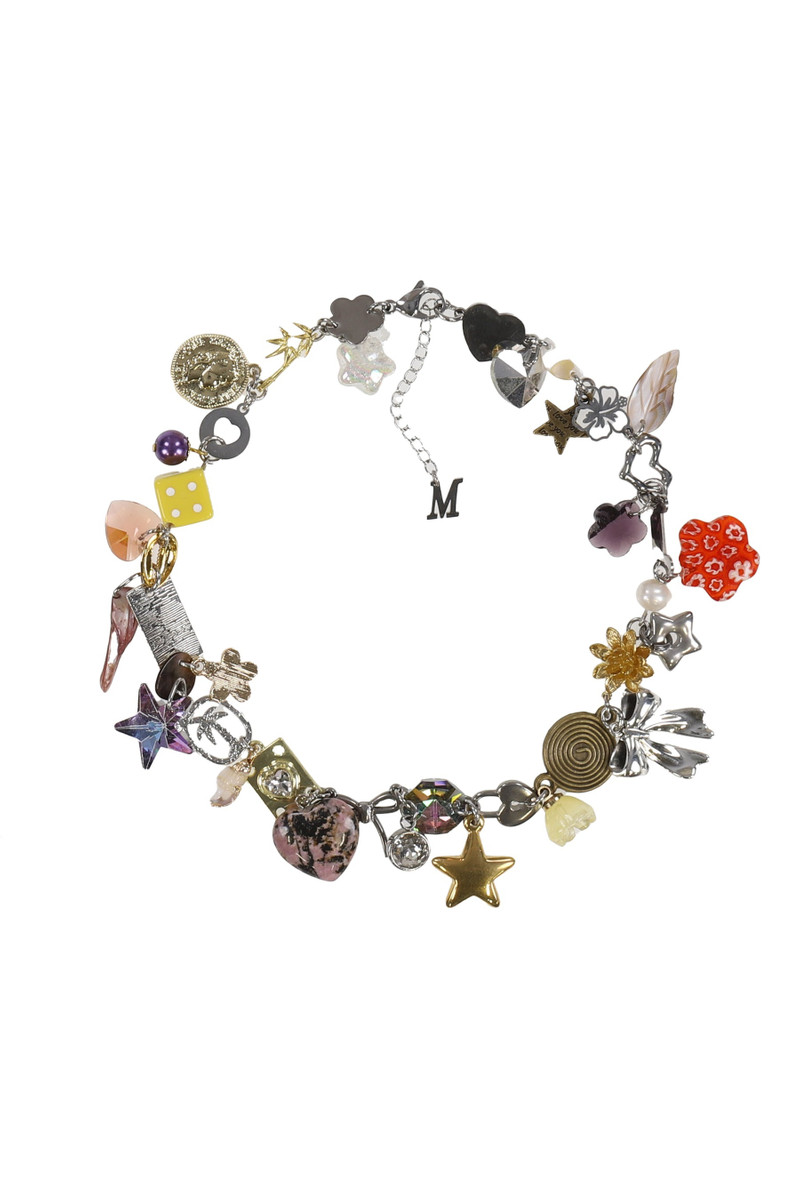 COMET CHARM NECKLACE / MULTI 1