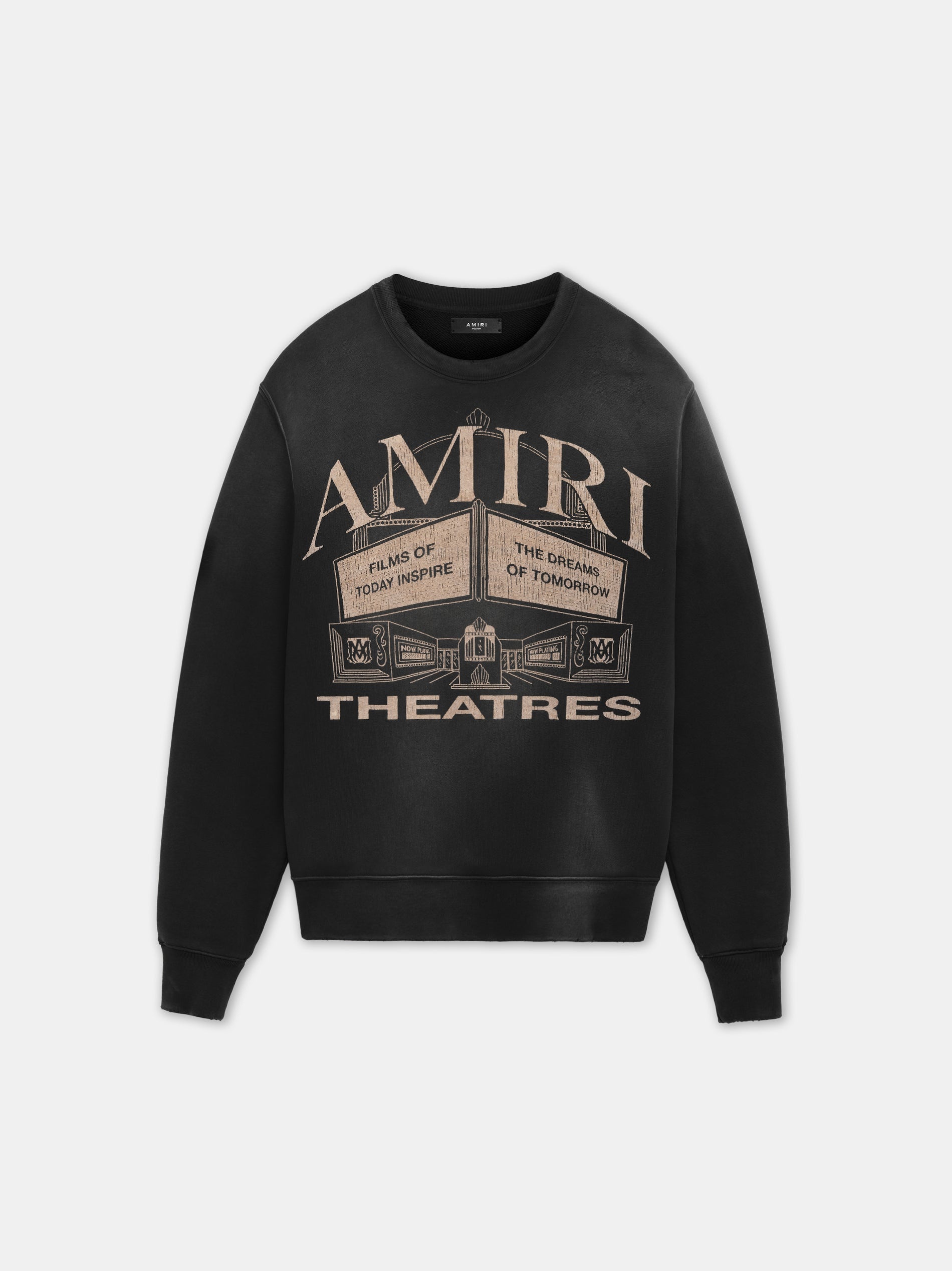 AMIRI THEATERS VINTAGE CREW - 1