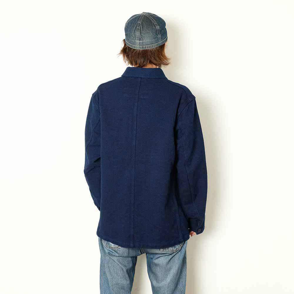 Honnai (Natural Indigo) Sashiko Coveralls -1016591 - 11