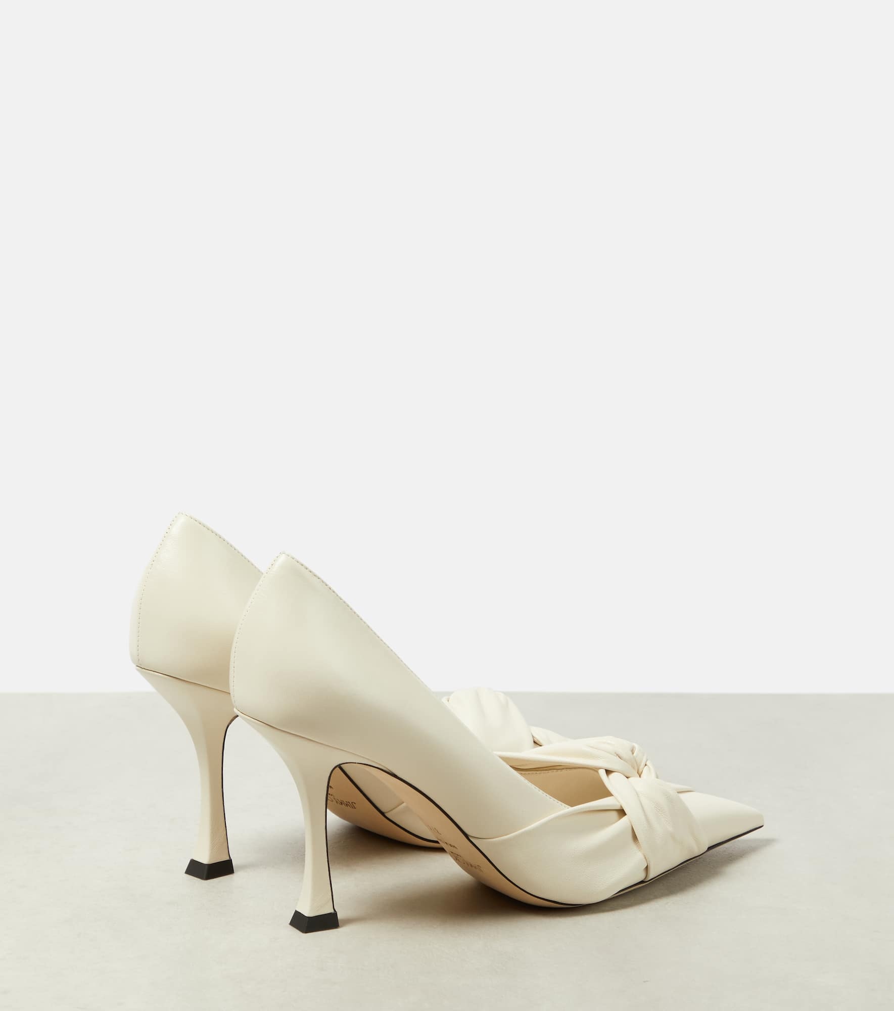 Hedera 90 leather pumps - 3