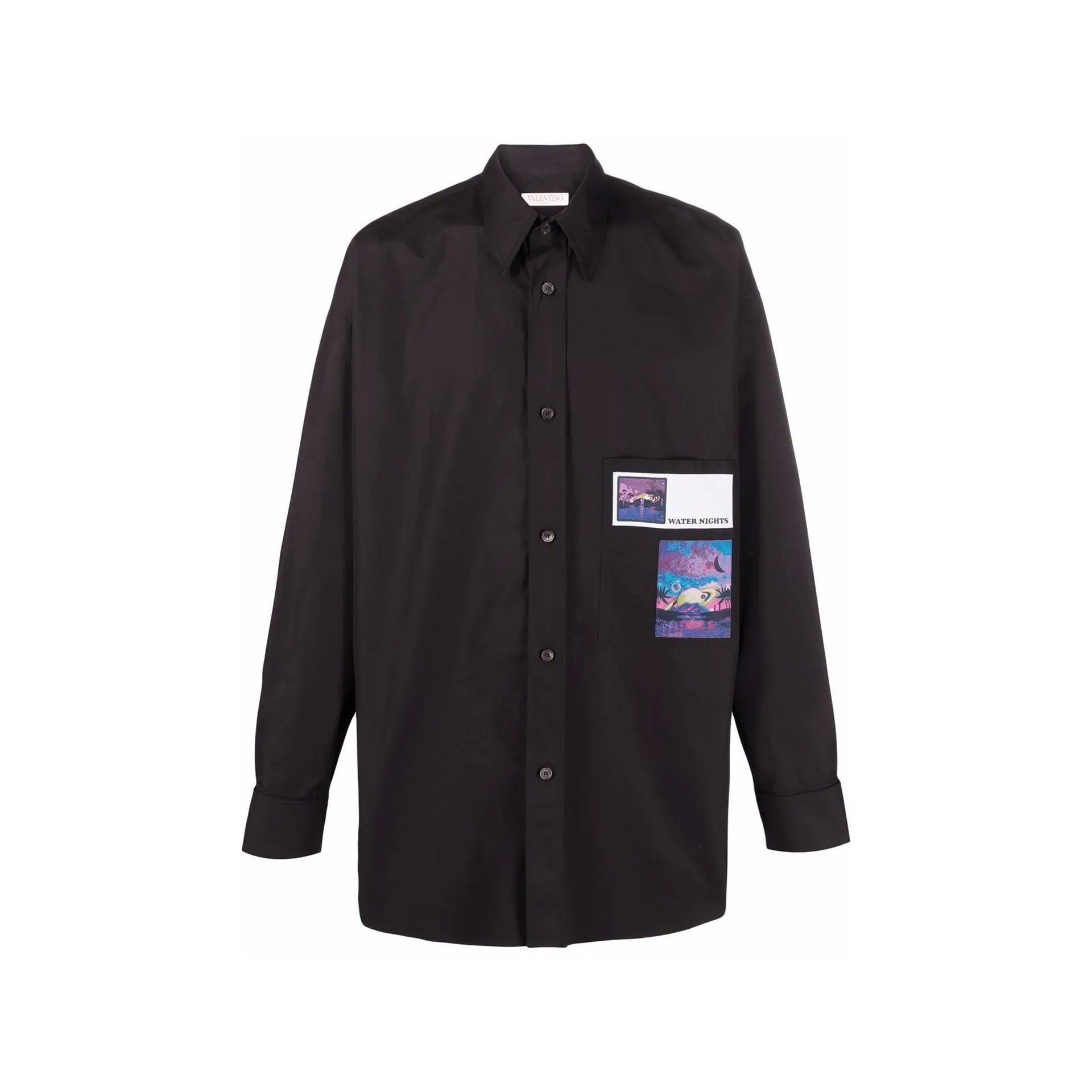 Valentino Garavani Water Nights Patches Shirt Men - 4