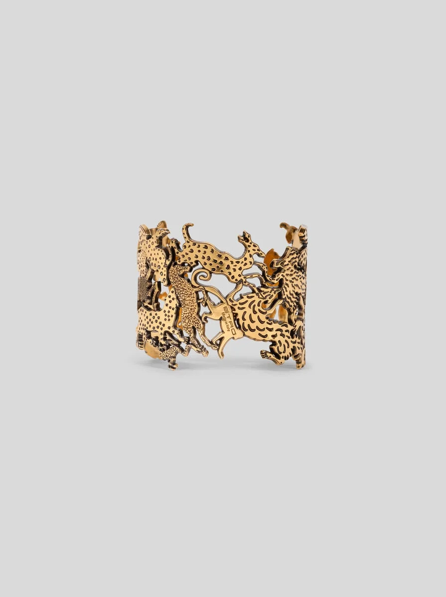 CUFF BRACELET WITH ANIMALS - 1