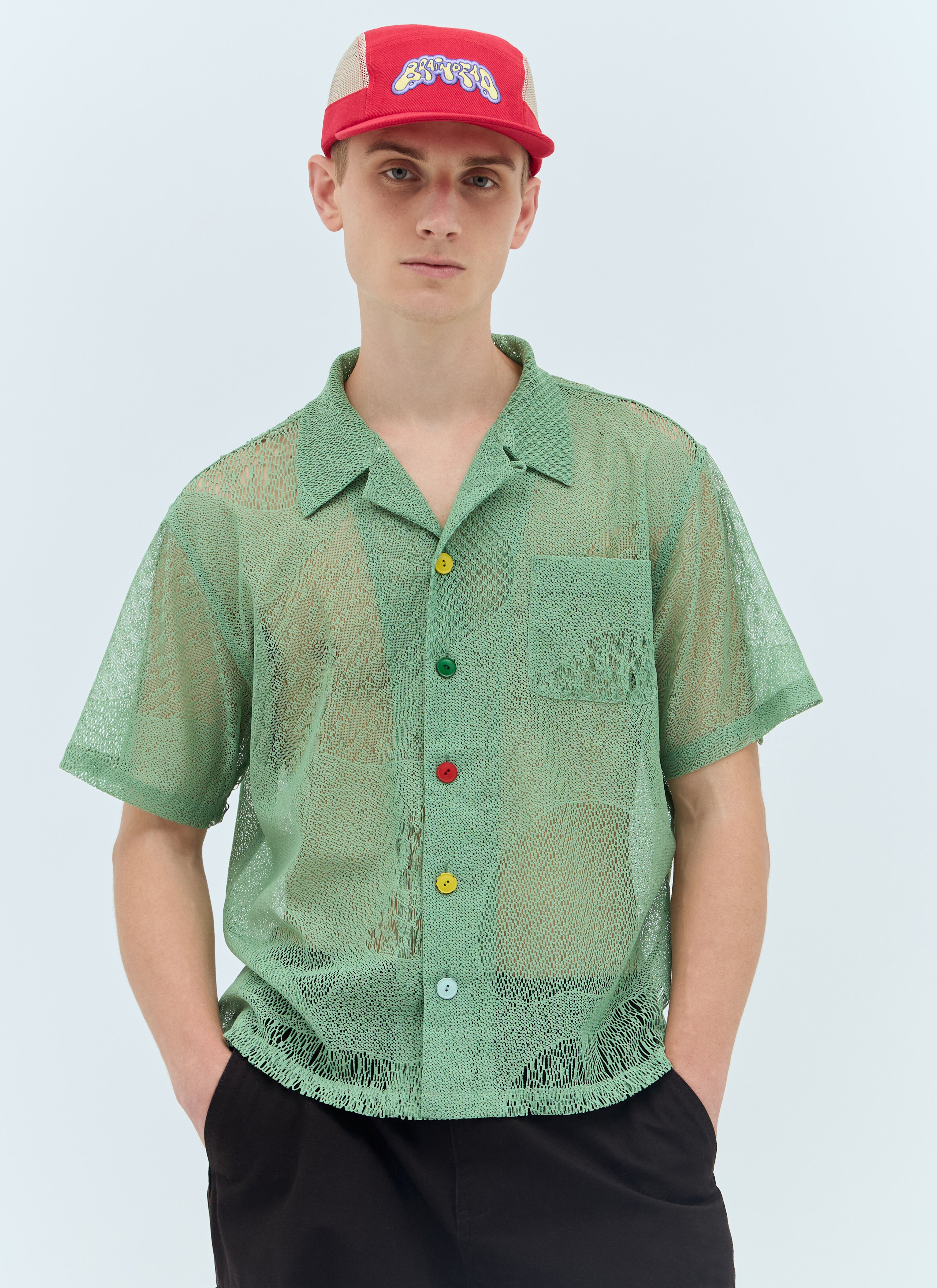 Mesh Panel Camp Baseball Cap - 2