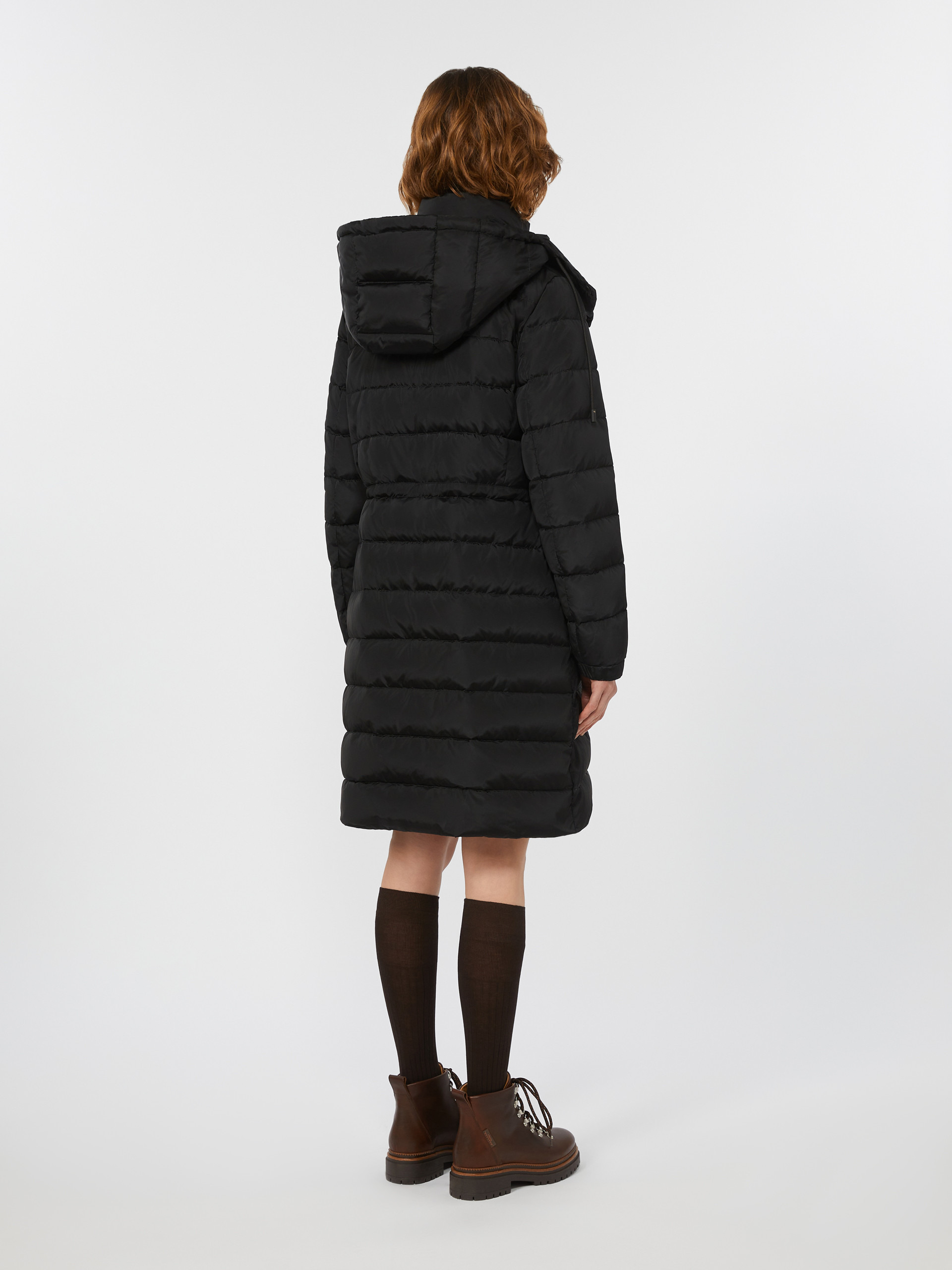 CERBERO Slim-fit down jacket in water-repellent taffeta - 4