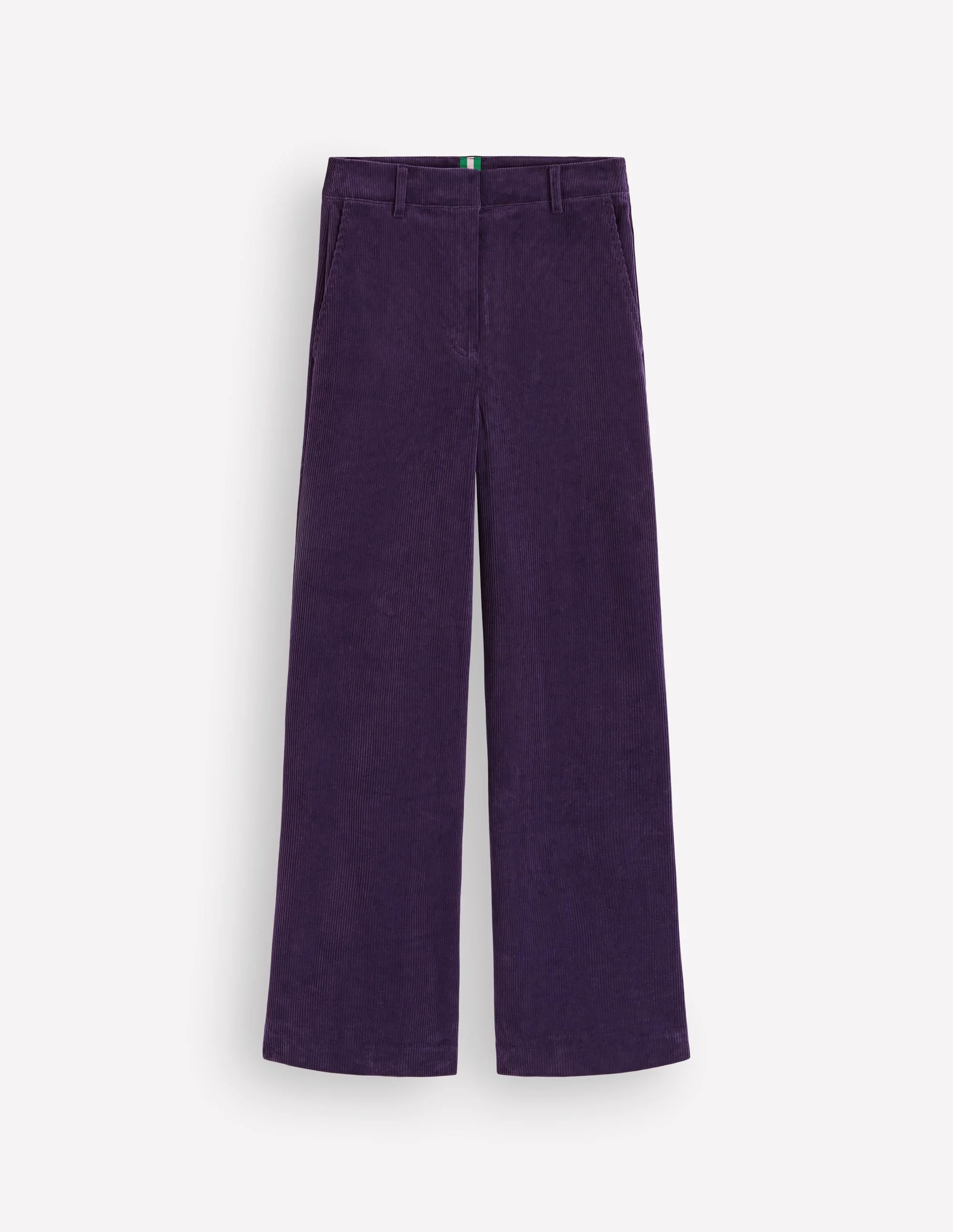 Belgravia Cord Pants-Deep Grape - 1