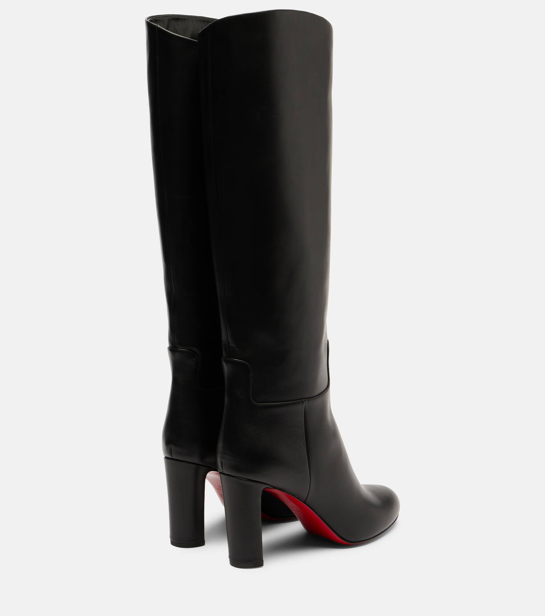 Leather knee-high boots - 2