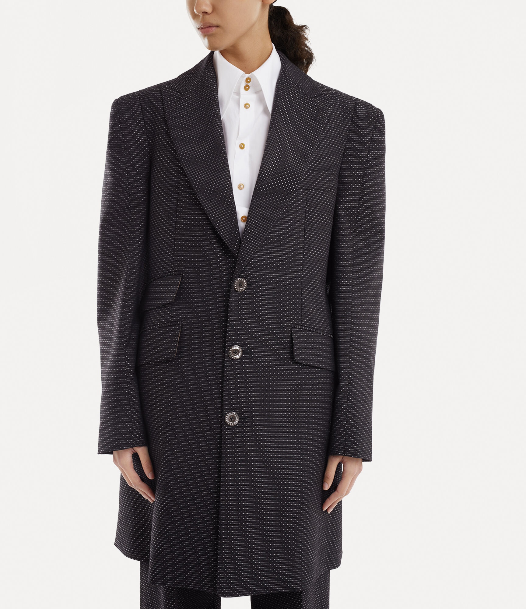 ALIEN THREE BUTTON COAT - 6