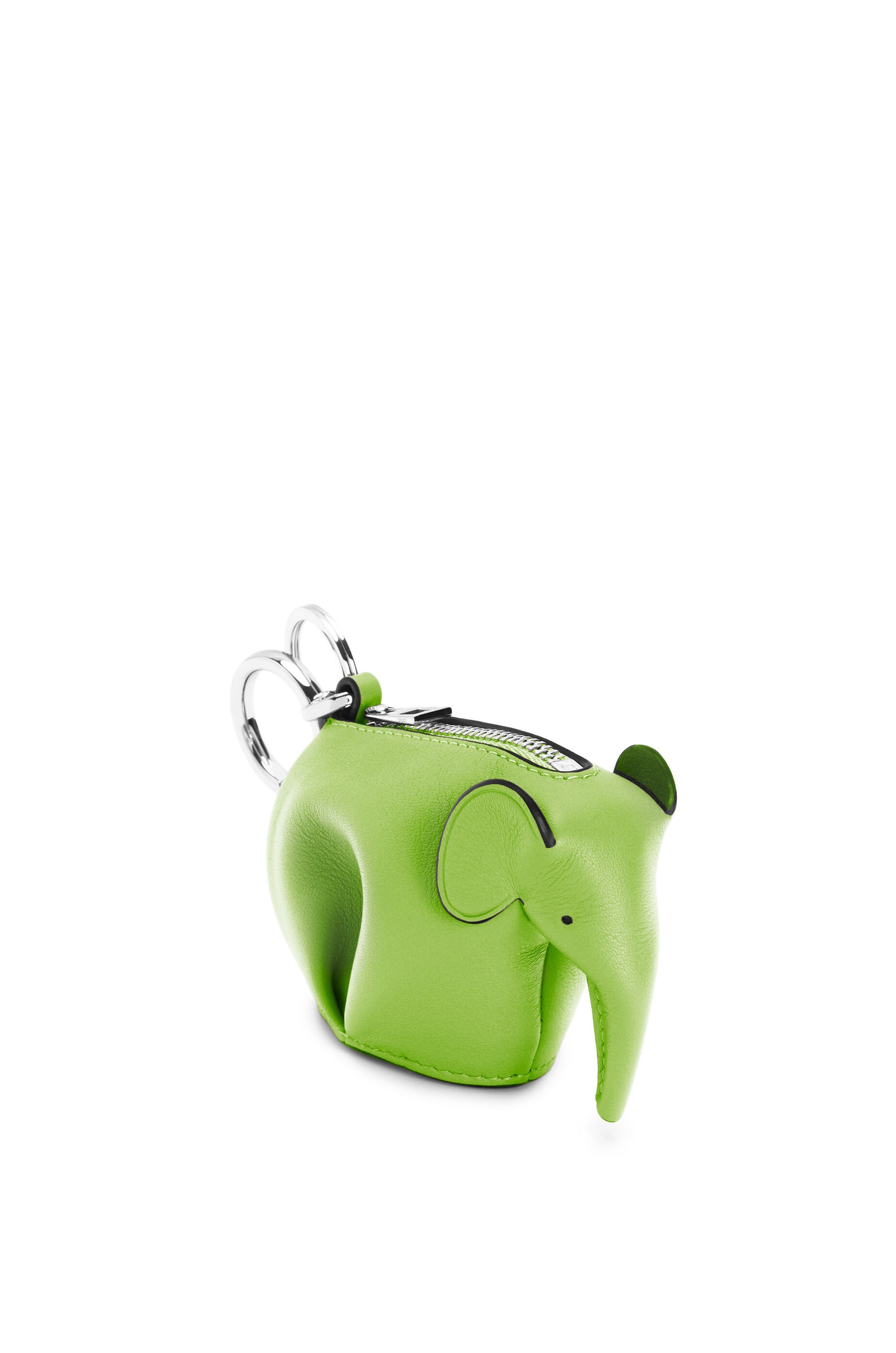 Elephant charm in classic calfskin - 4