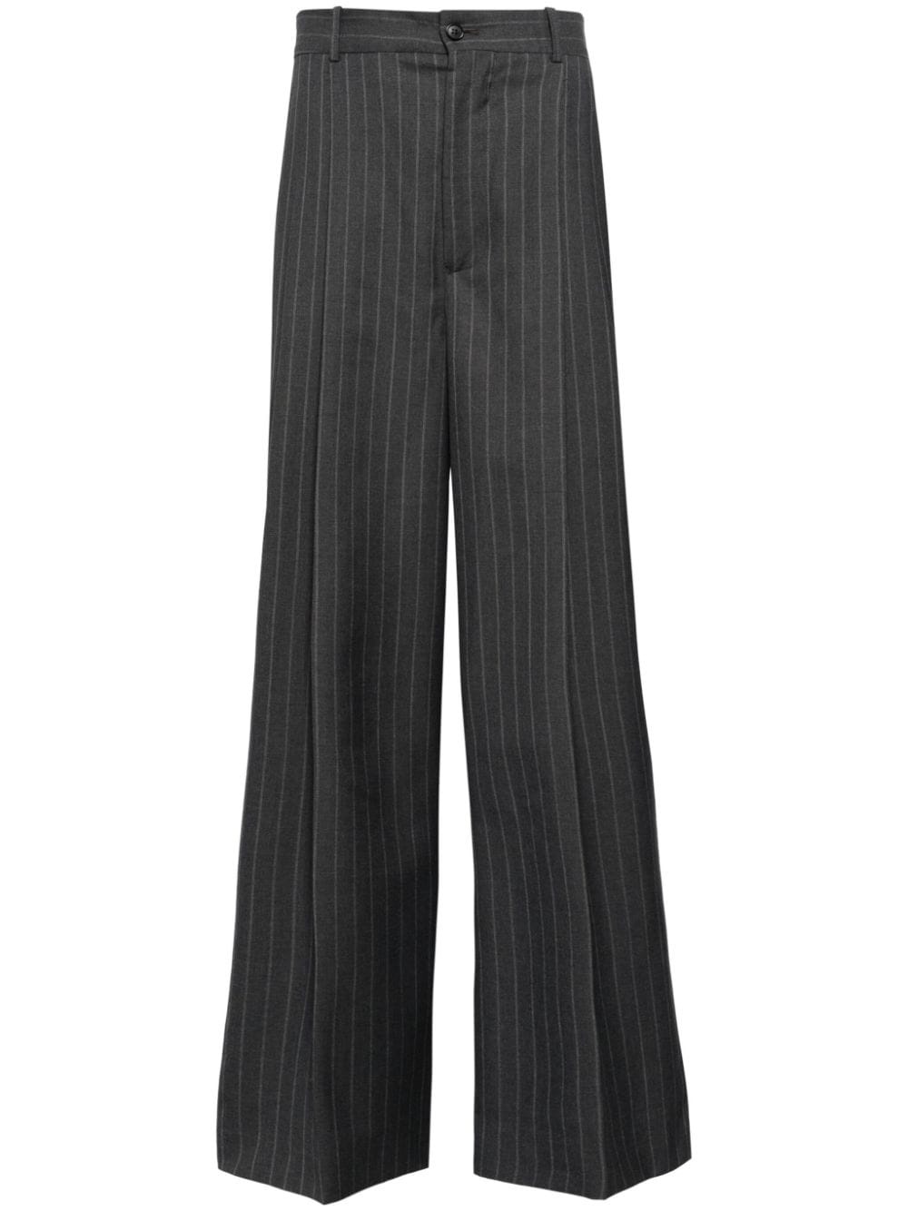 striped tailored trousers - 1