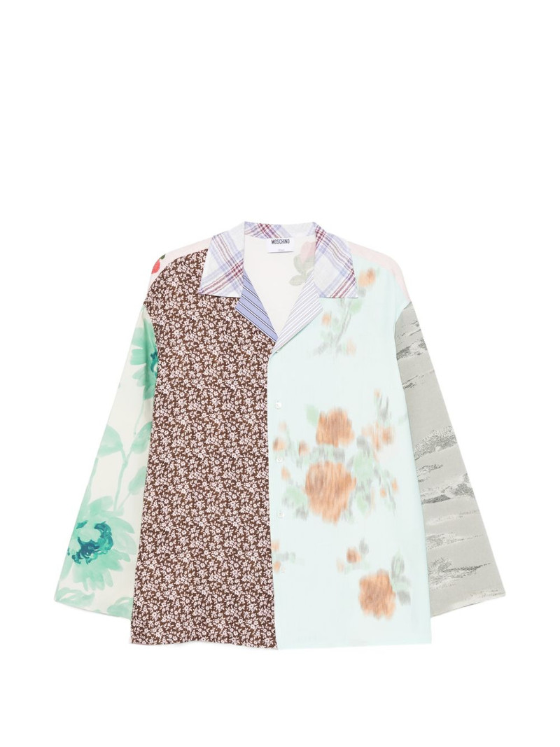 floral patchwork shirt 1