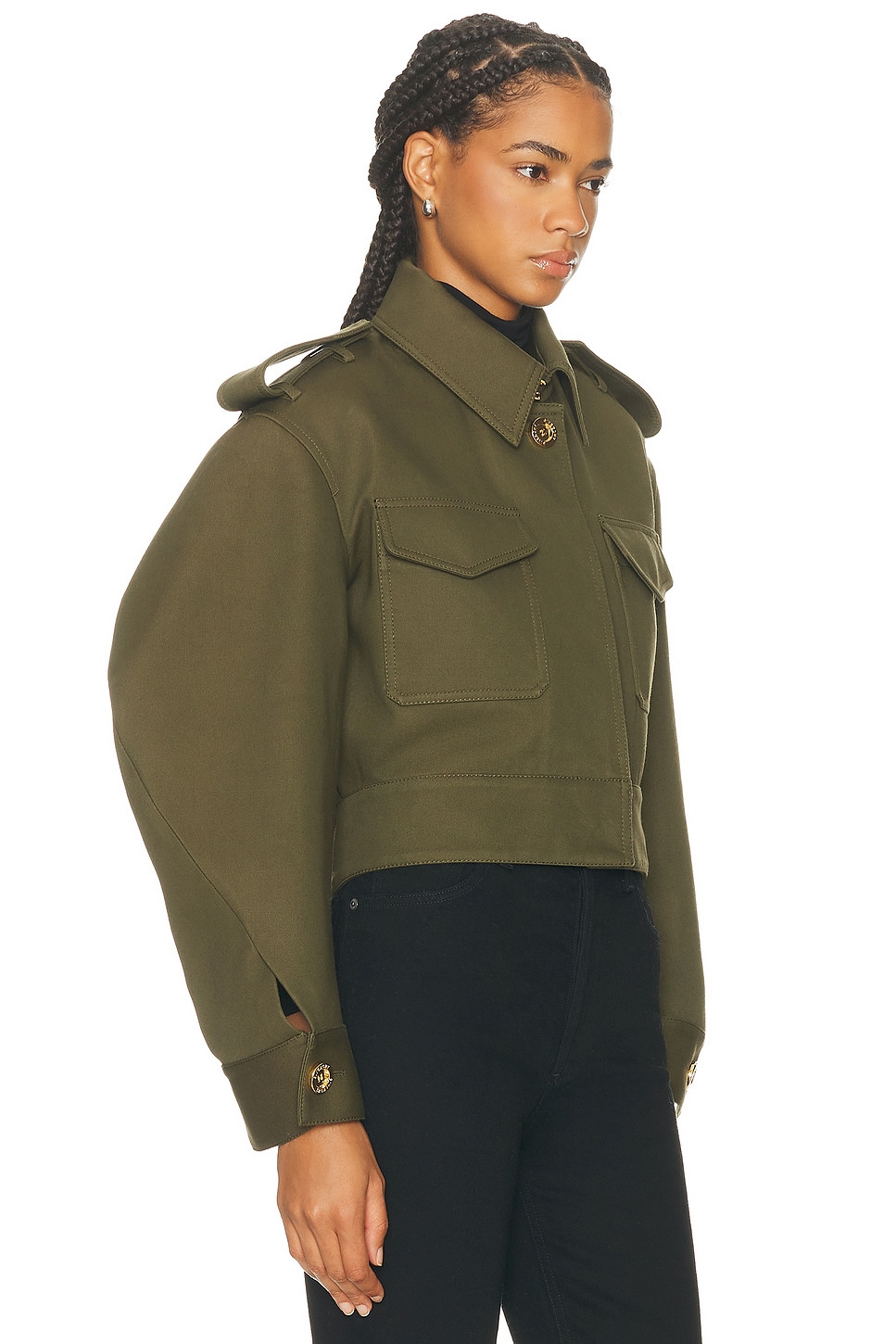 Cropped Utility Jacket - 2