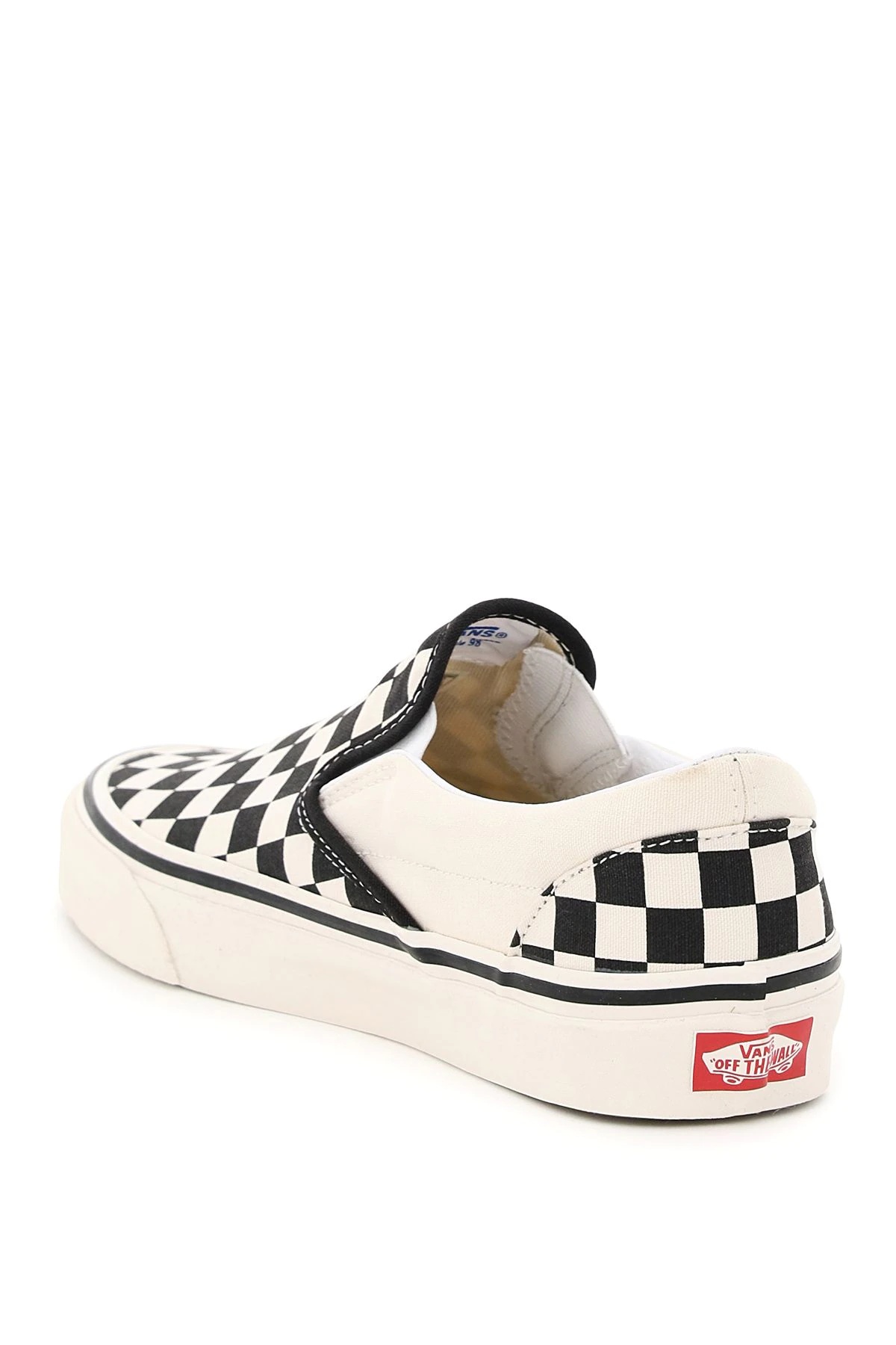 CLASSIC SLIP-ON CHECKERBOARD SNEAKERS - 2