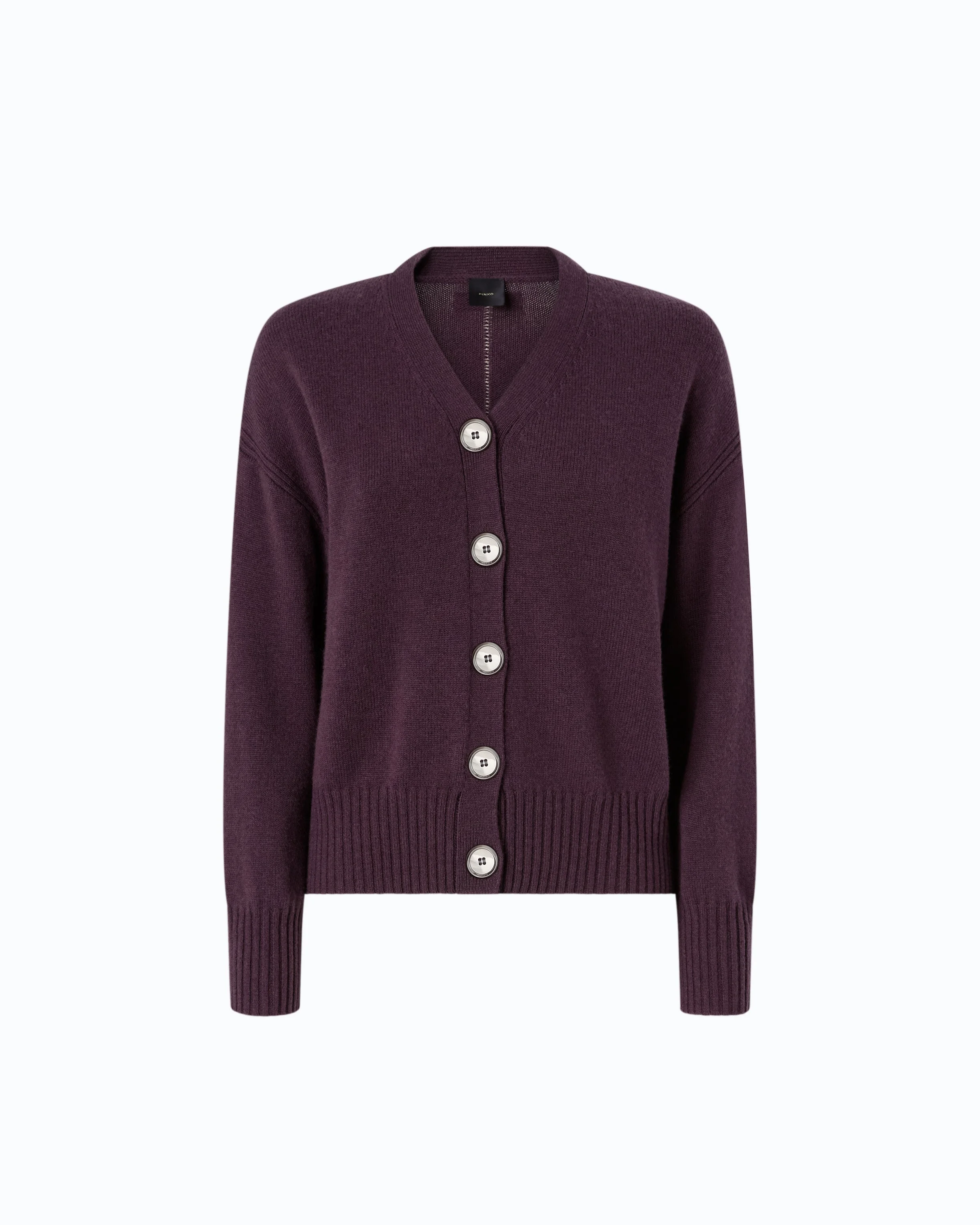 WOOL AND CASHMERE CARDIGAN - 1