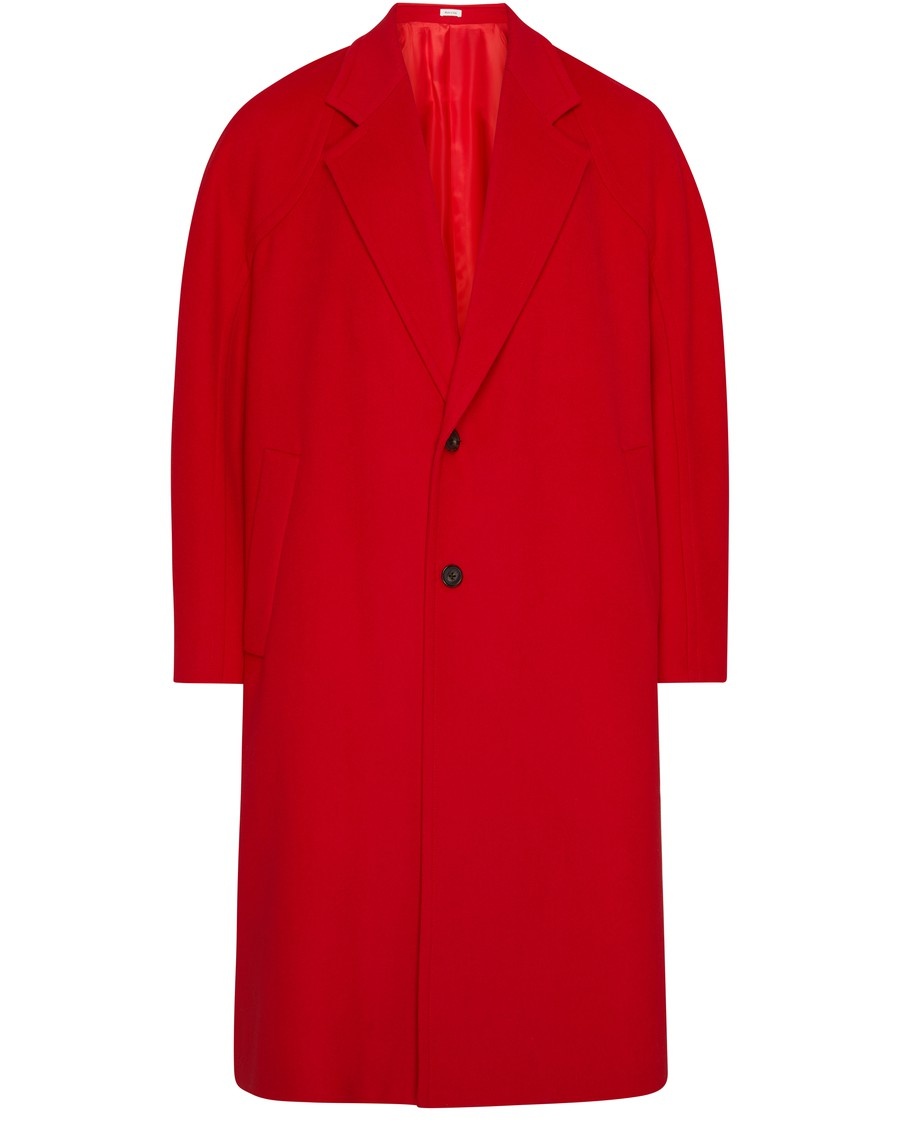 Oversized lapel coat - 1