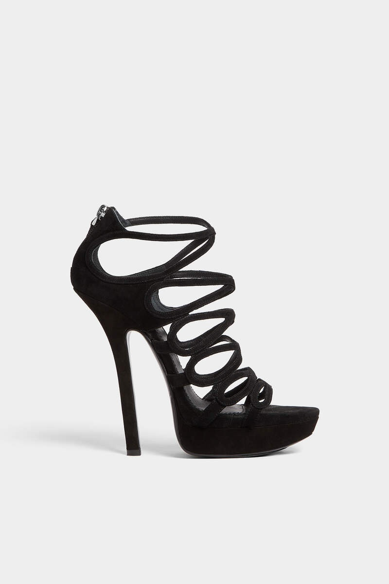 DEANDAY SUEDE PLATFORM SANDALS 1