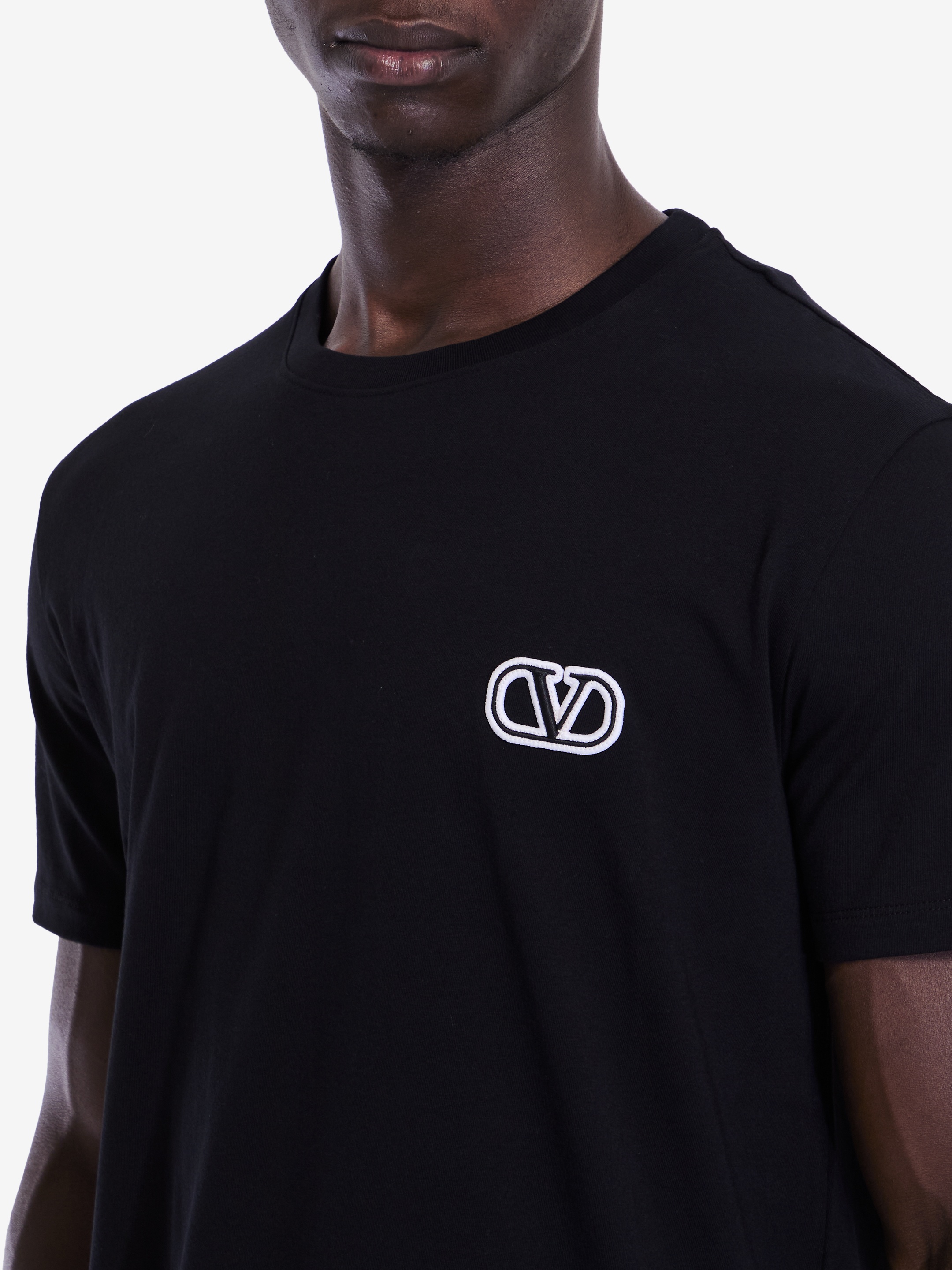 T-shirt with VLogo Signature patch - 3