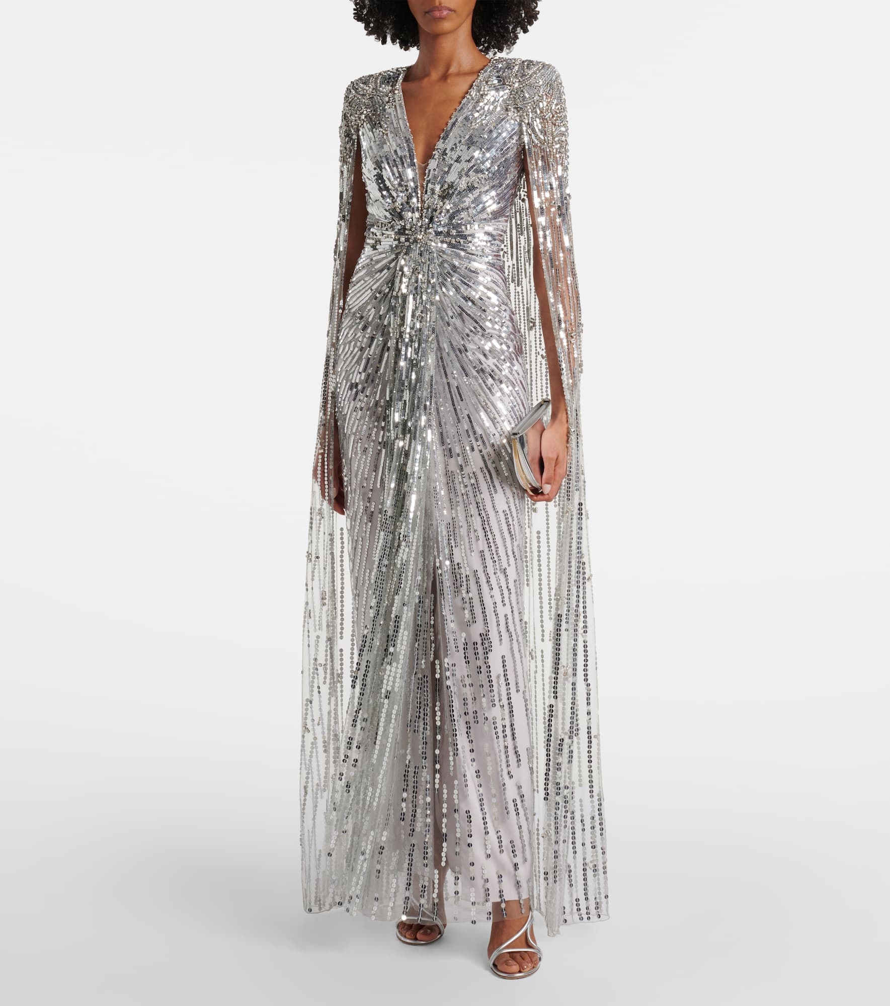 Gold Rush sequined cocktail dress - 2