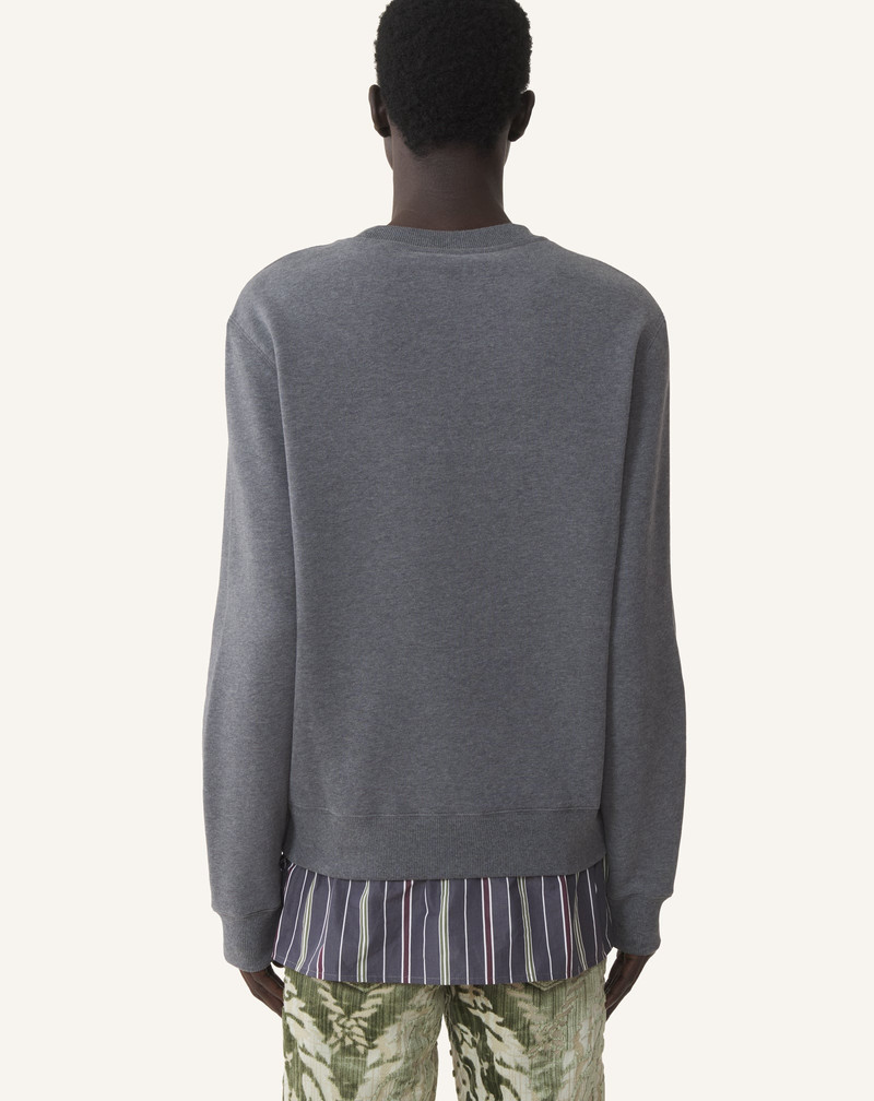 LAYERED SWEATSHIRT IN COTTON AND CASHMERE 4