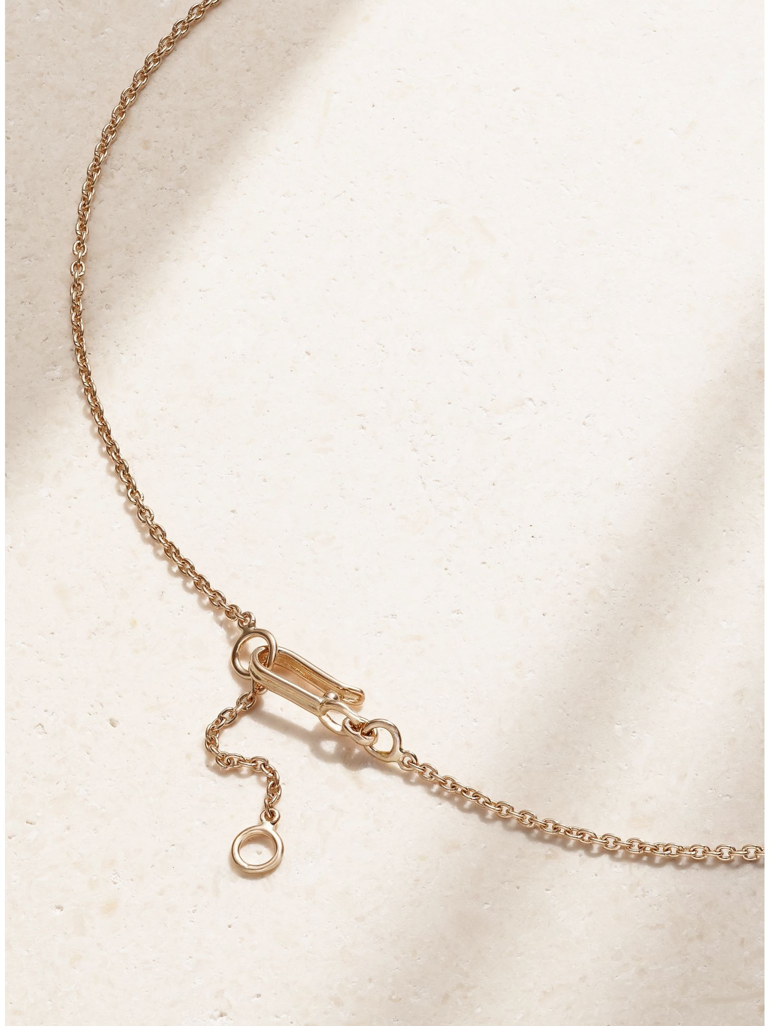 Chakra 18-karat rose gold multi-stone necklace Gold - 3