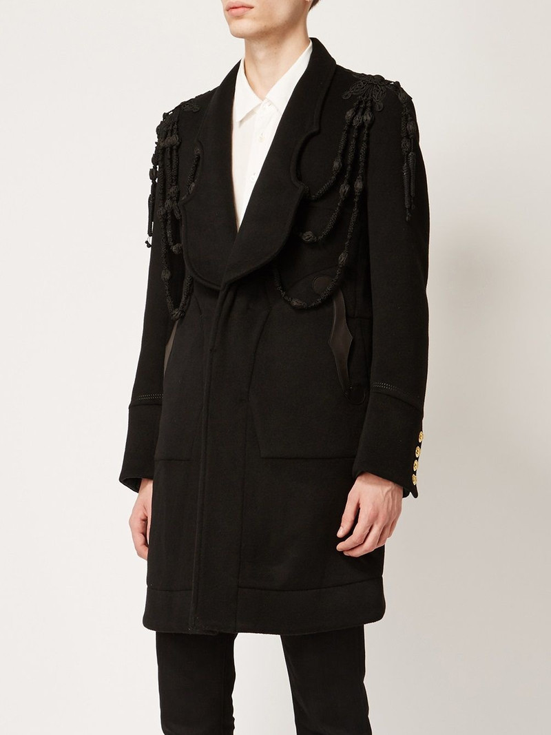 embroidered panelled coat 3