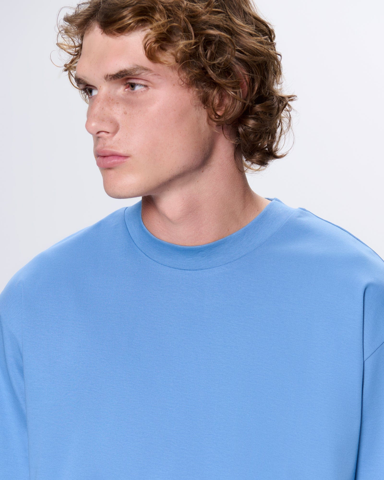 Mens DNA Oversized T-Shirt - Summit Blue - 5