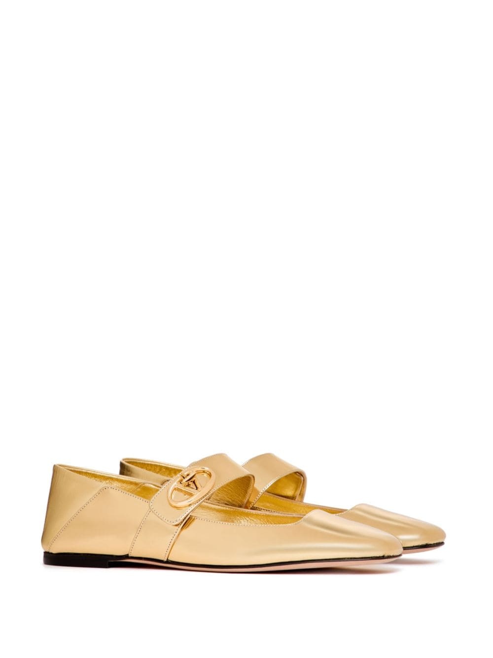 VLogo Locker Mary-Jane ballerina shoes - 2