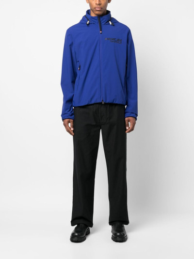 Moncler Grenoble Rovenaud logo-print hooded jacket outlook